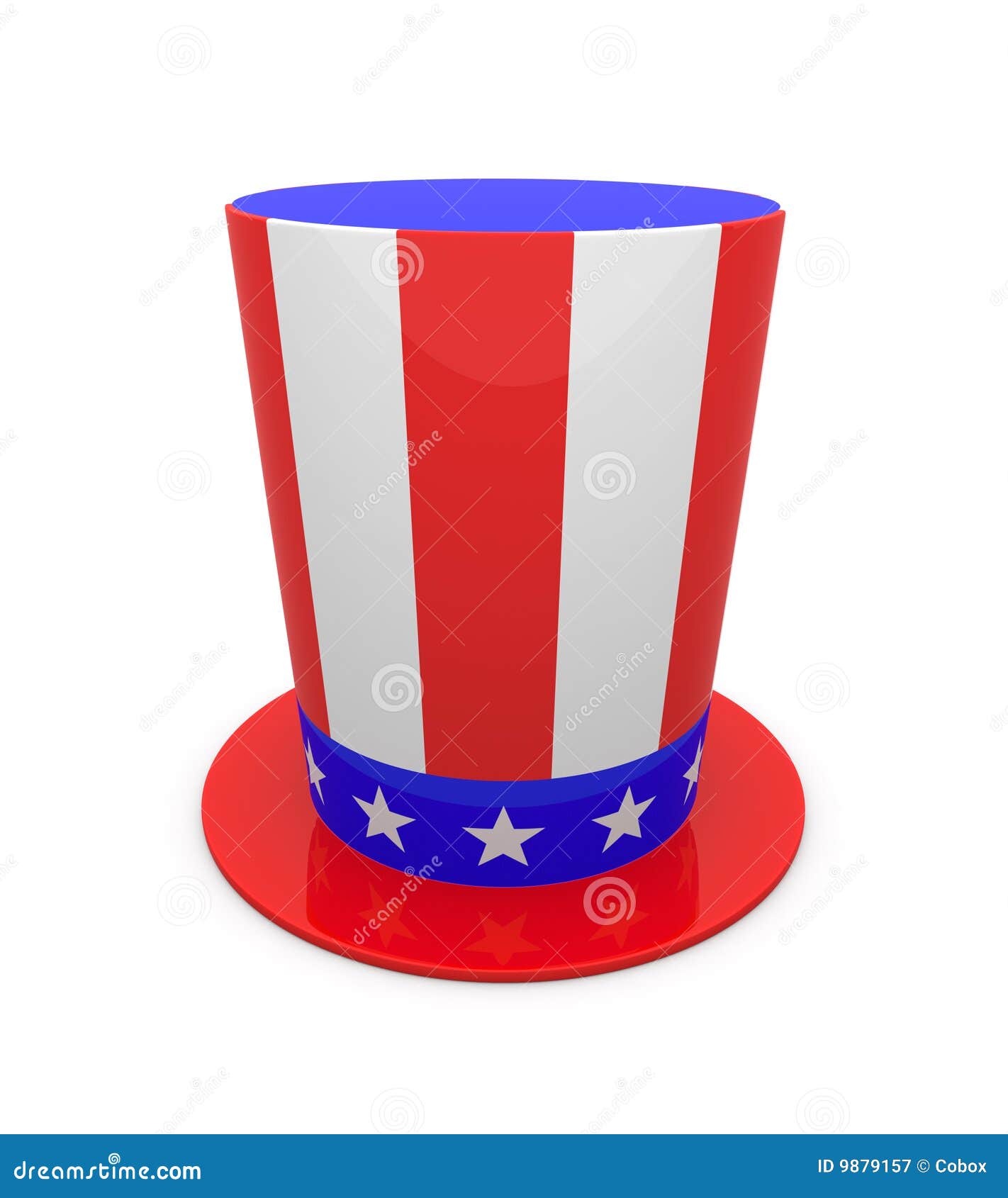 Cappello Di Peluche Zio Sam Boland - Cilindro America Stelle E Strisce - Foto 10