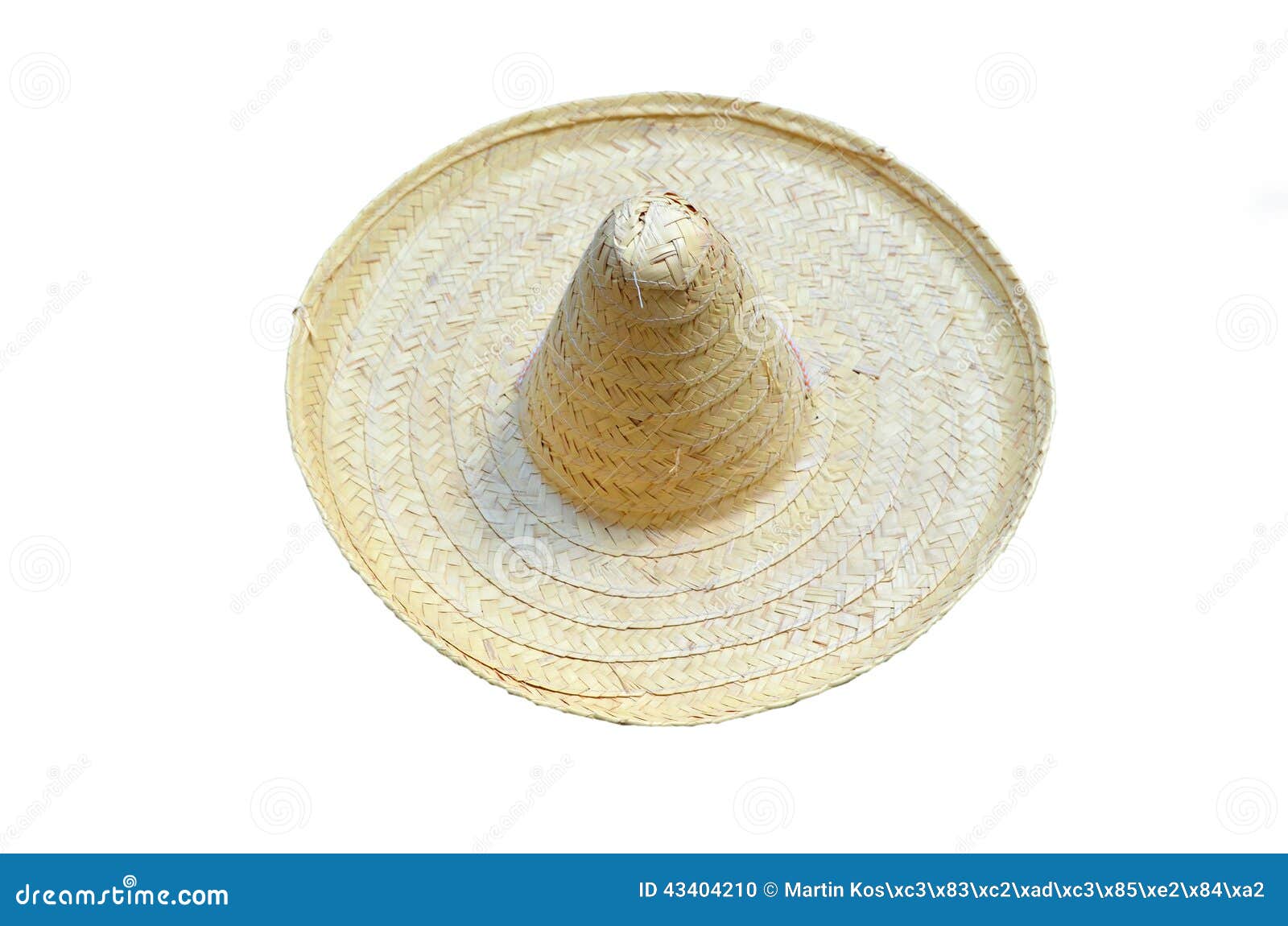 Uomo Divertente Che Porta Il Cappello Messicano Del Sombrero Isolato - Foto 4