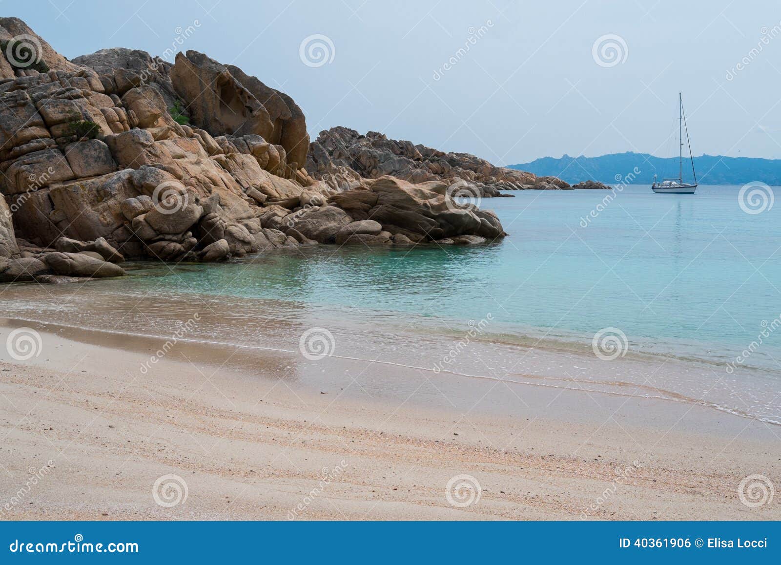 caprera island, sardinia, italy