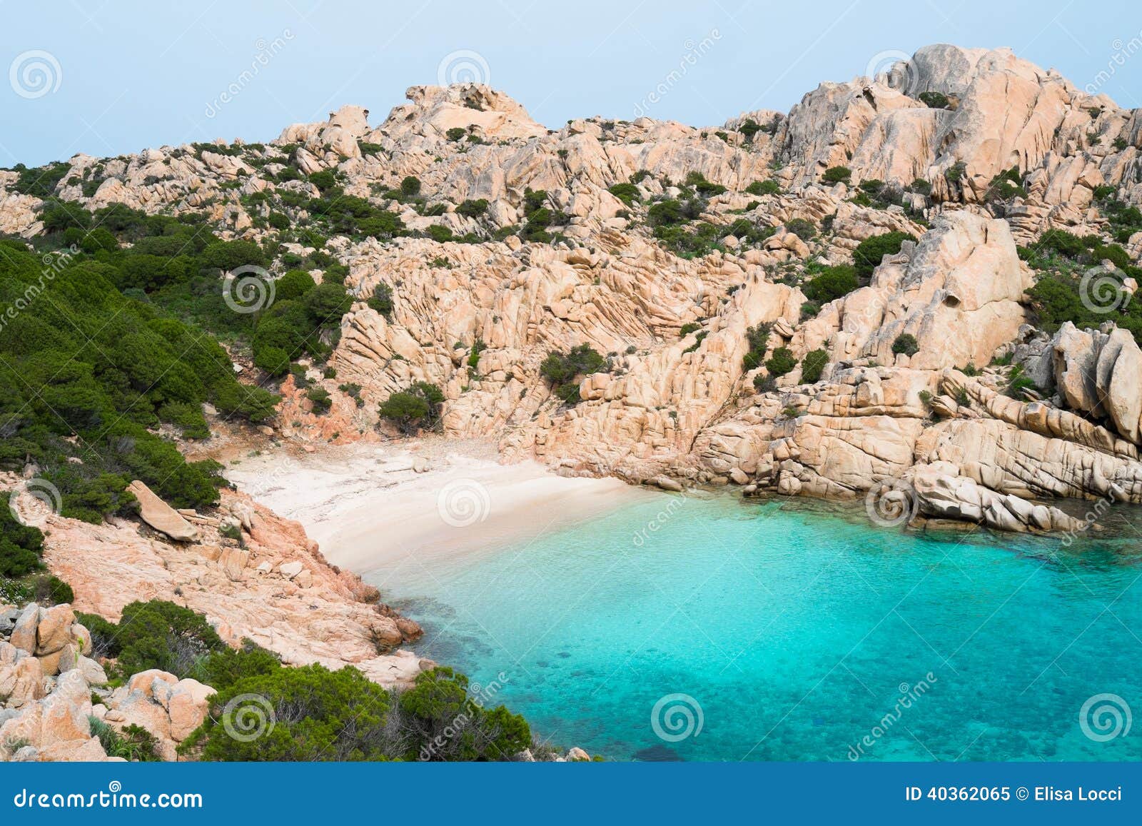 caprera island, sardinia, italy