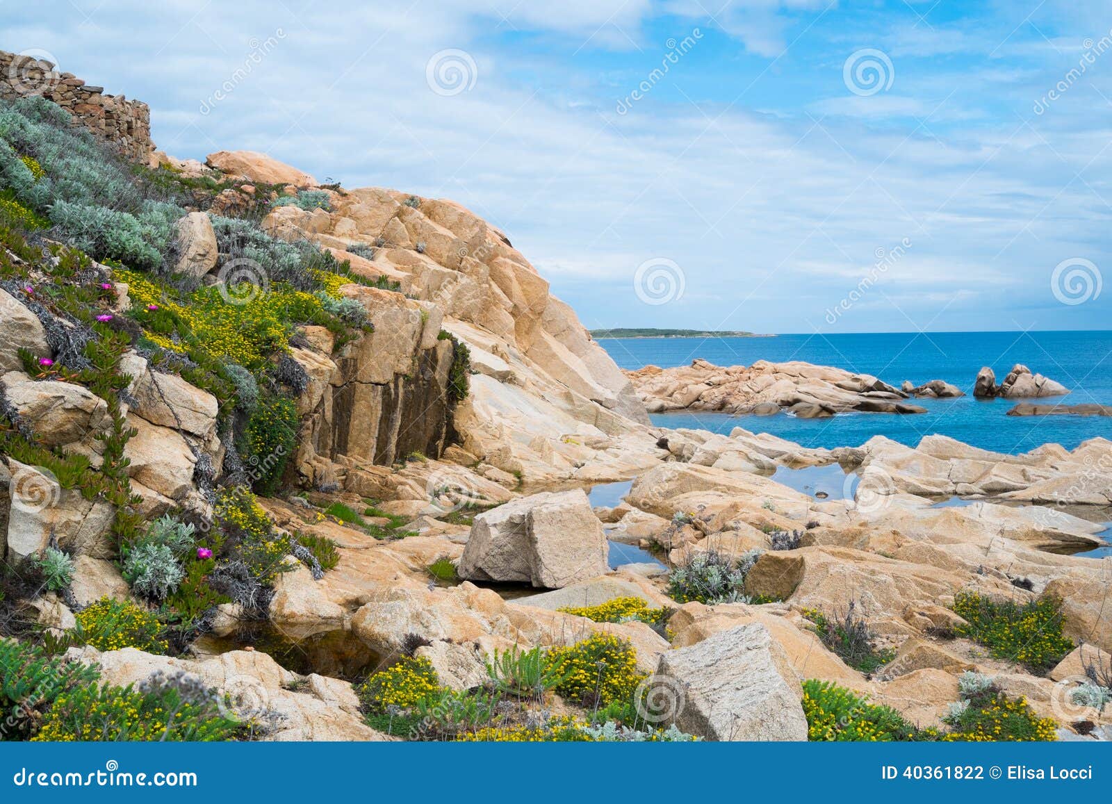 caprera island, sardinia, italy