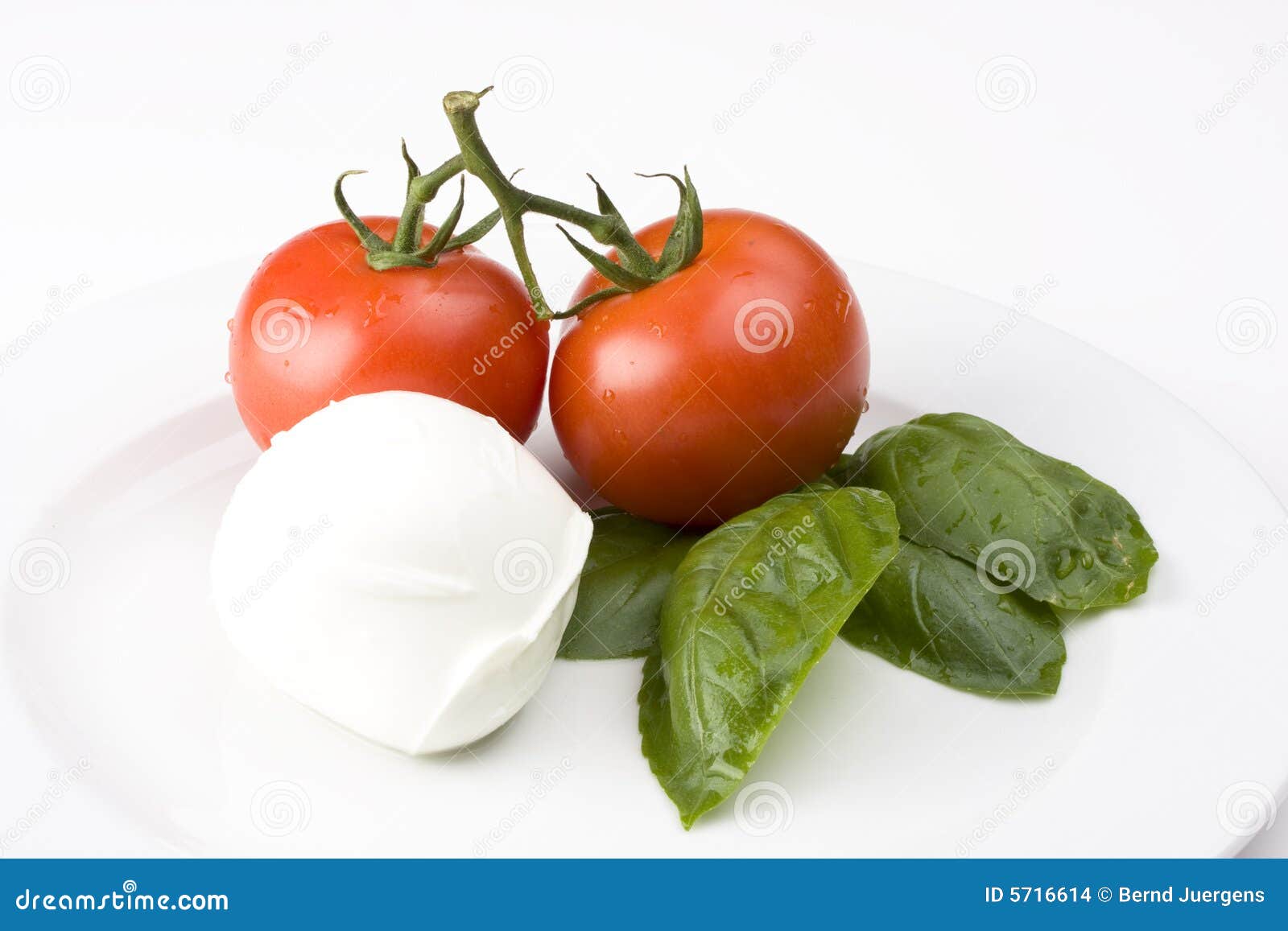 Caprese stock photo. Image of mozarella, noodle, healthy 5716614