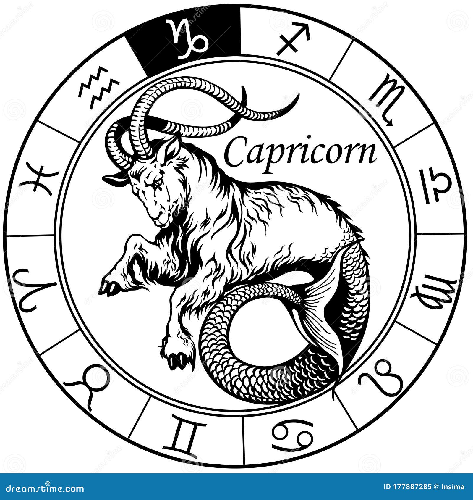 Capricorn Astrological Sign Tattoo: Top Ideas for a Bold and Meaningful ...