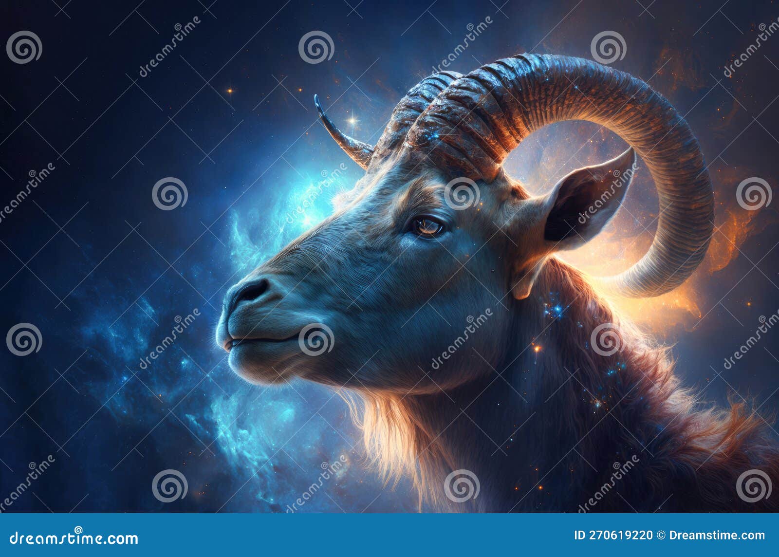 Capricorn Zodiac Sign. Astrology Calendar Stock Illustration Capricorn Zodiac Sign. Astrology Calendar Stock Illustration