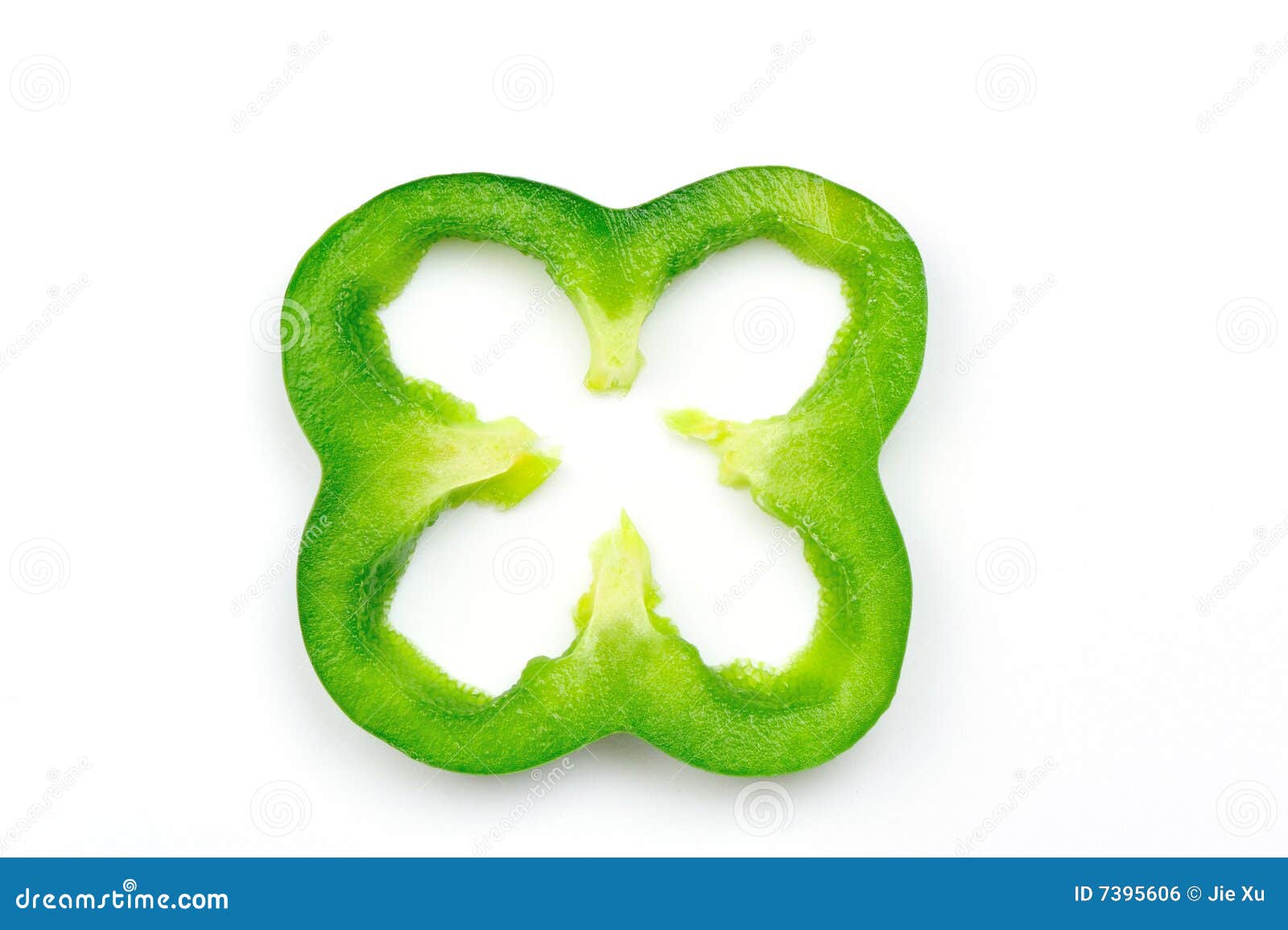 Capsicum slice stock photo. Image of bell, pepper, capsicum 7395606