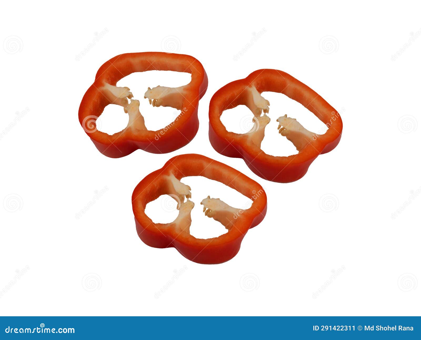 capsicum, slice fresh capsicum, slice capsicum for you