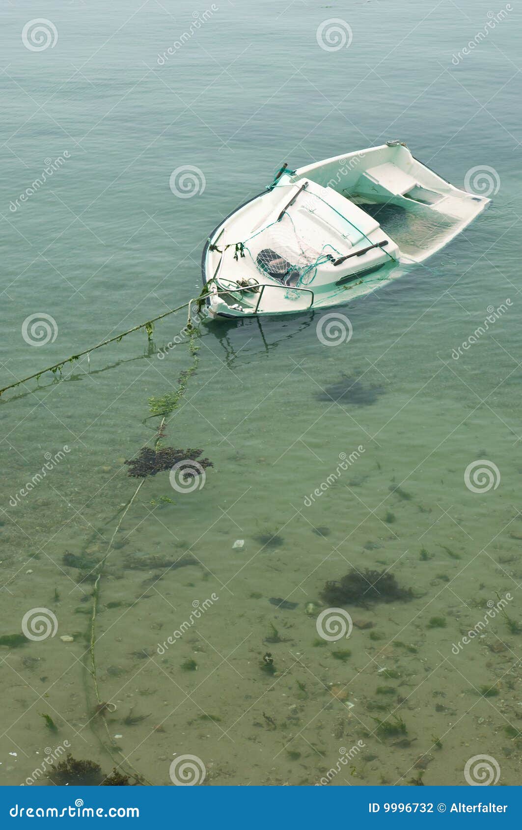 Capsized boat stock photo. Image of capsize, leakage, capsizing 9996732