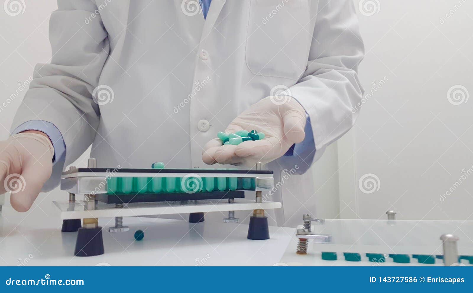 Capsule making machine stock photo. Image of drug, compounding 143727586