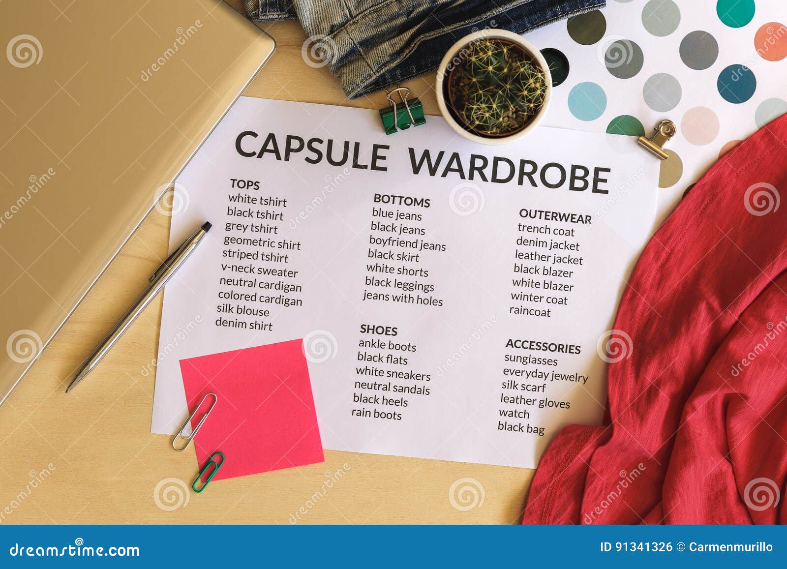 capsule wardrobe concept