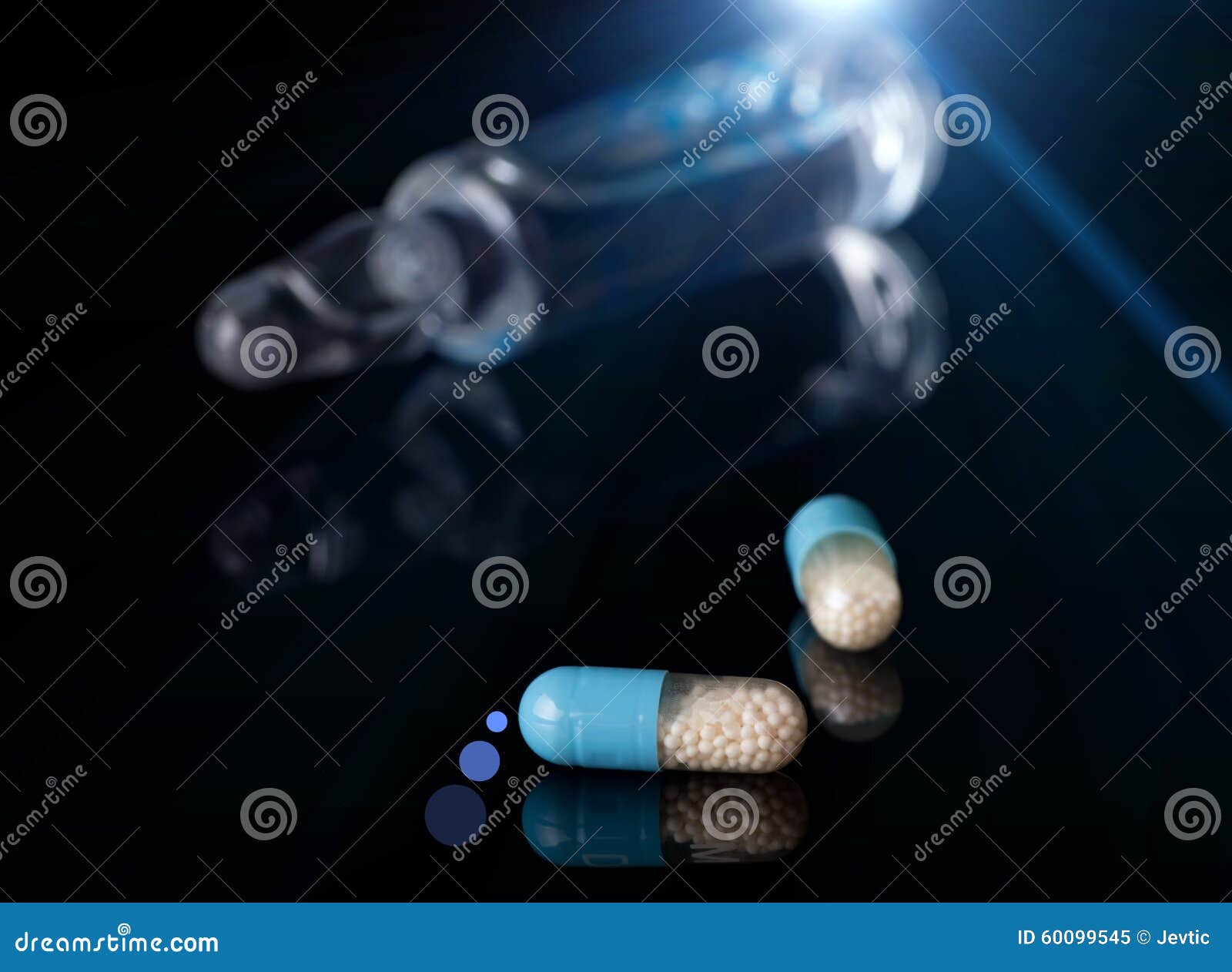 Capsules and ampule stock image. Image of capsule, care 60099545