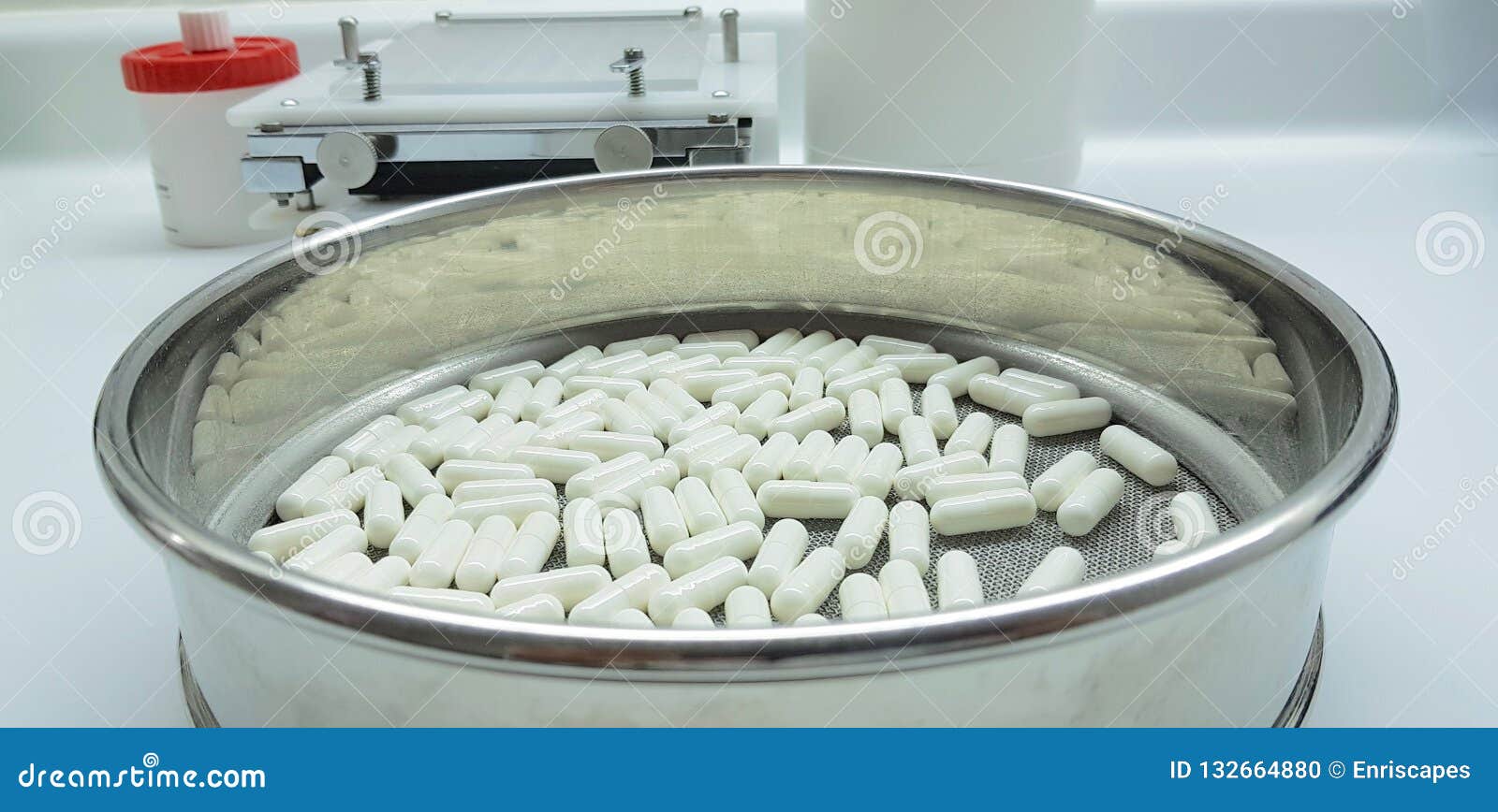 Capsules compounding stock photo. Image of care, preparation 132664880