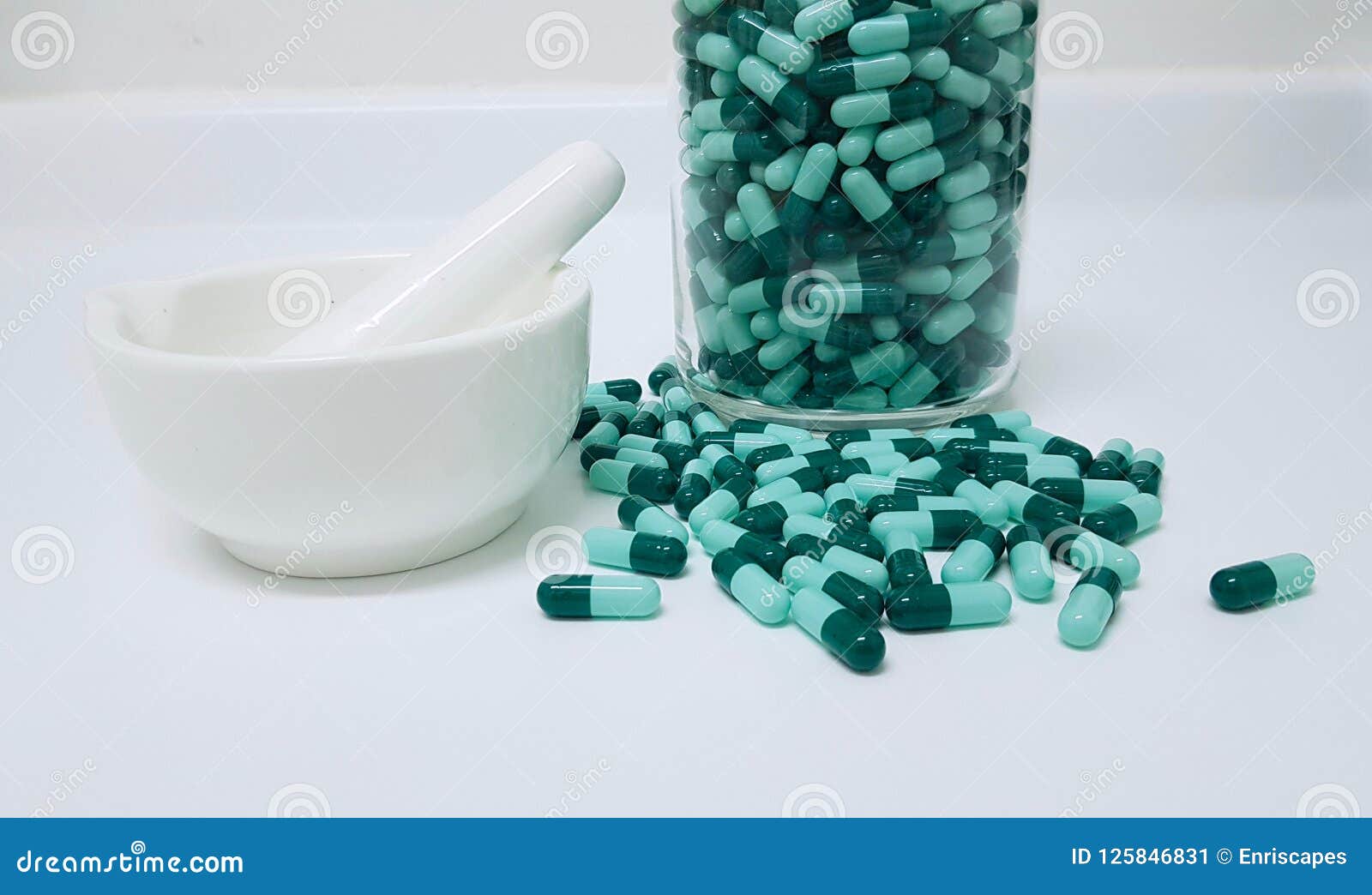 Capsules Compounding Isolated Stock Image Image of compound