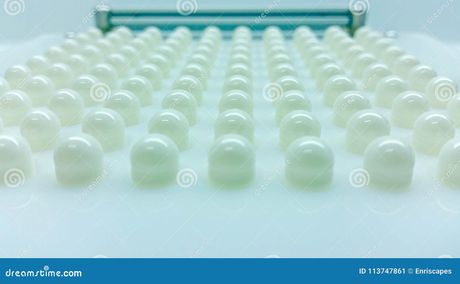 Capsules Compounding in the Pharmacy Laboratory Stock Image Image of