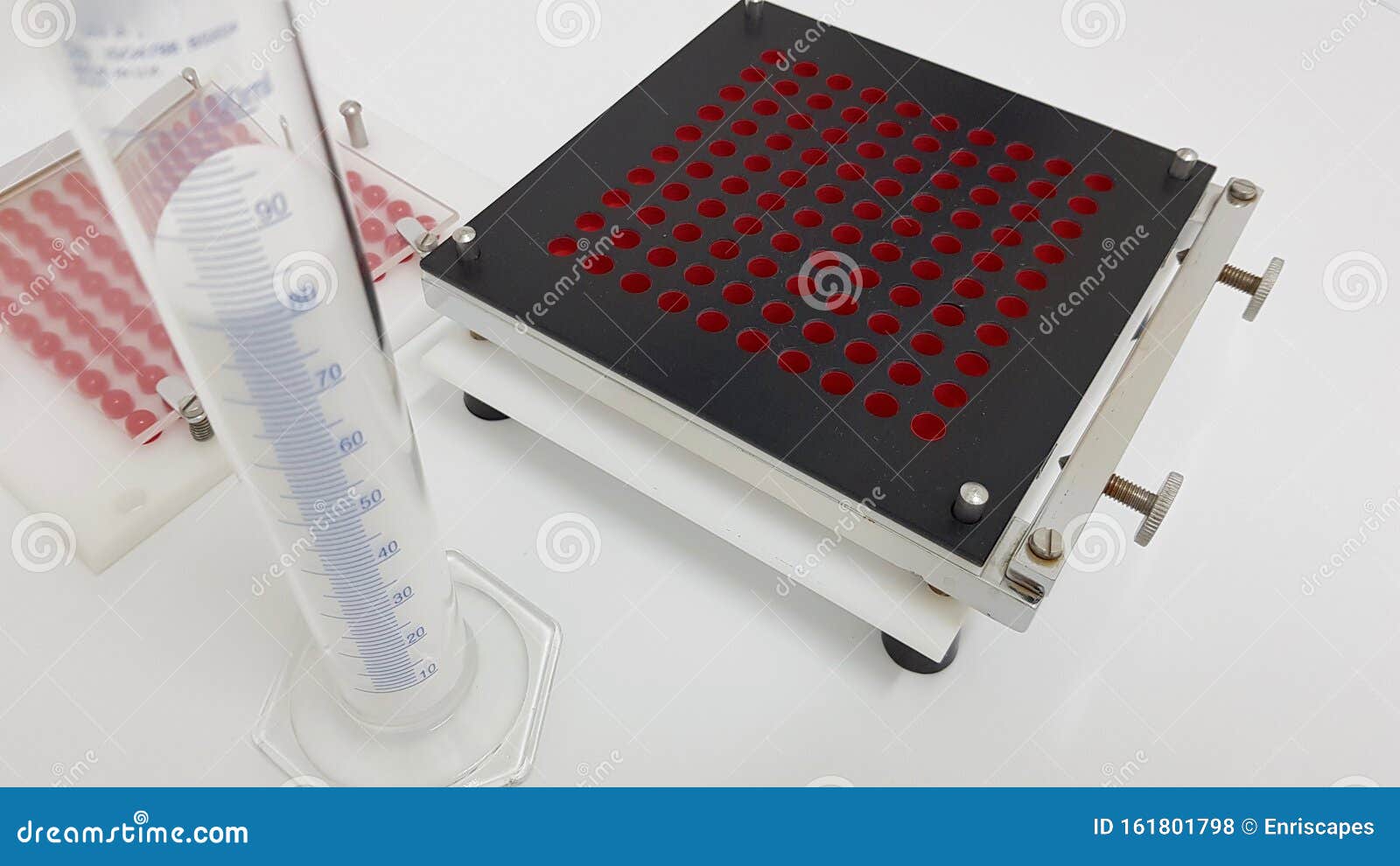 Capsules Machine in a Laboratory Stock Photo Image of technology