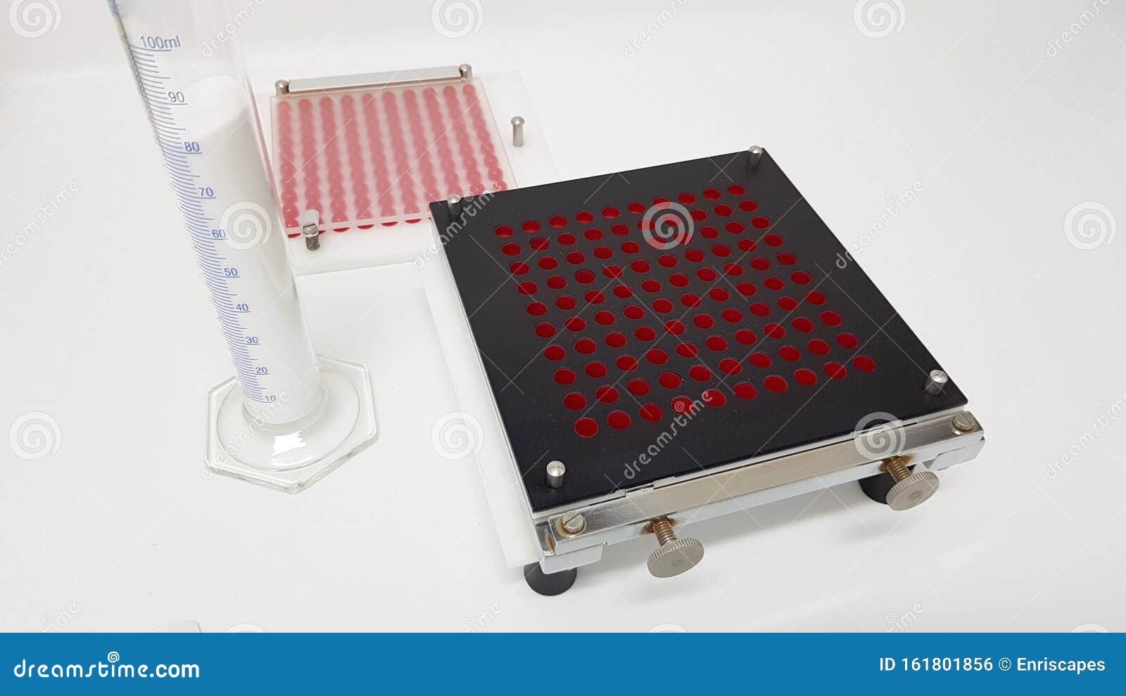 Capsules Machine in a Laboratory Stock Photo Image of production