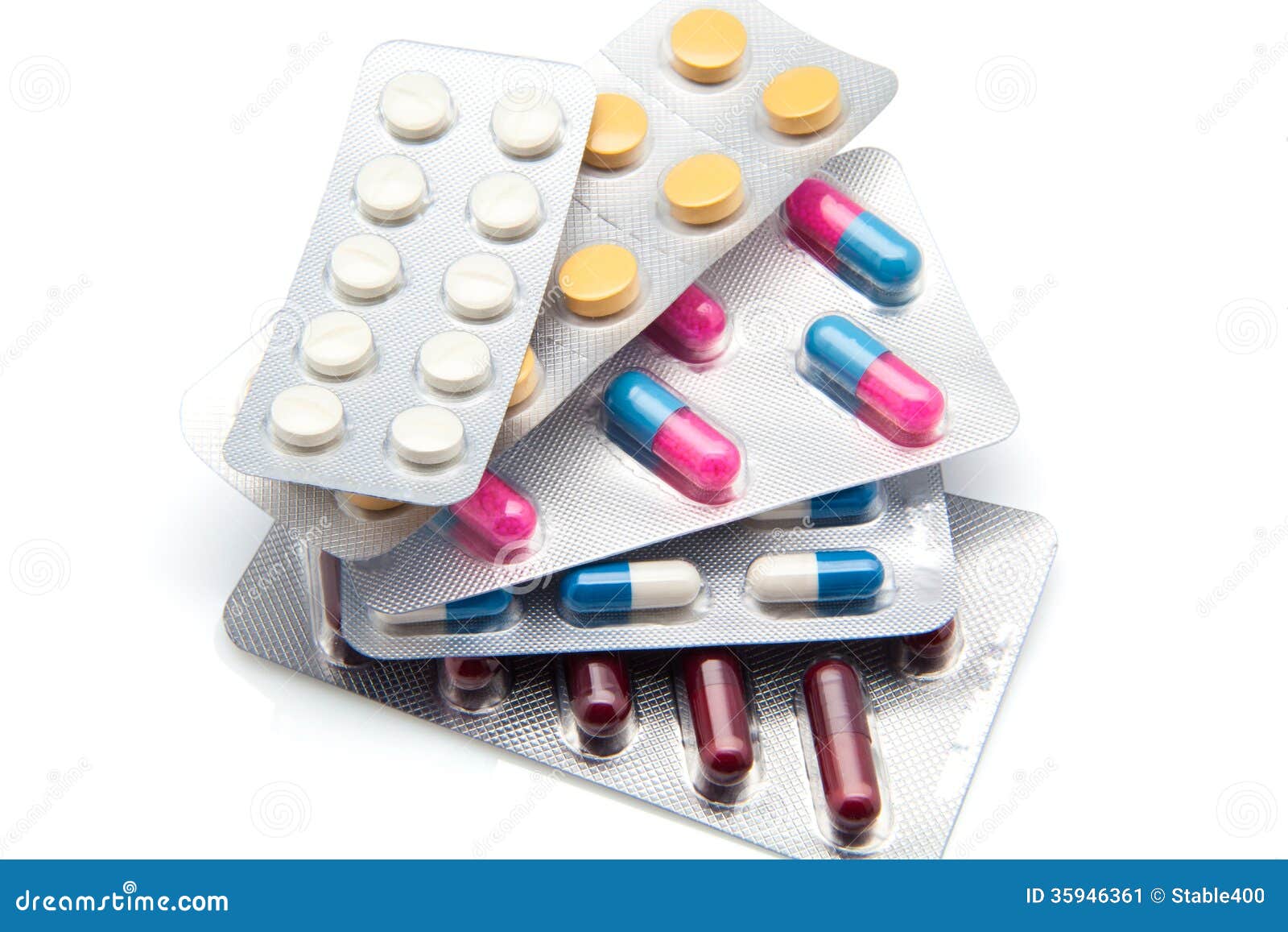 Capsules and tablets stock image. Image of color, pack 35946361