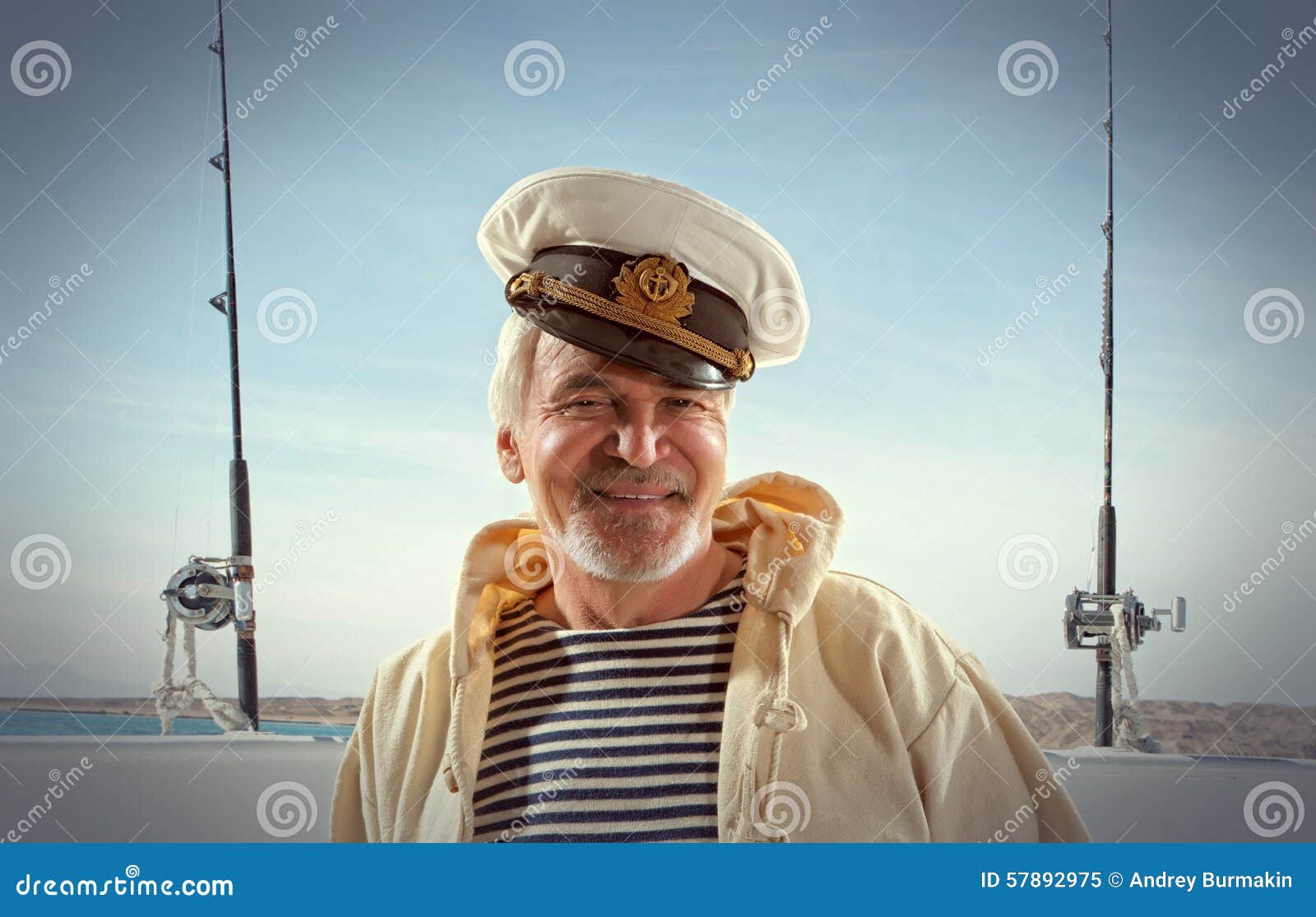 Captain stock image. Image of shipping, sailor, north - 57892975