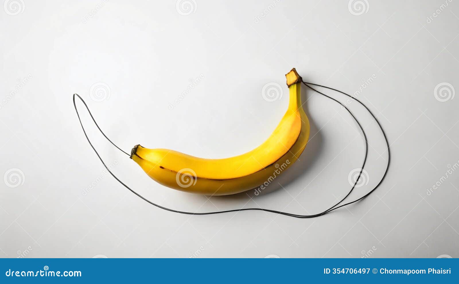 elegant single line drawing of a banana a minimalist black and white artistic portrait for  inspiration