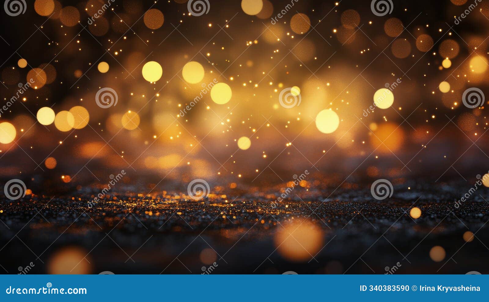 captivating bokeh lights create a mesmerizing atmosphere during a festive evening celebration