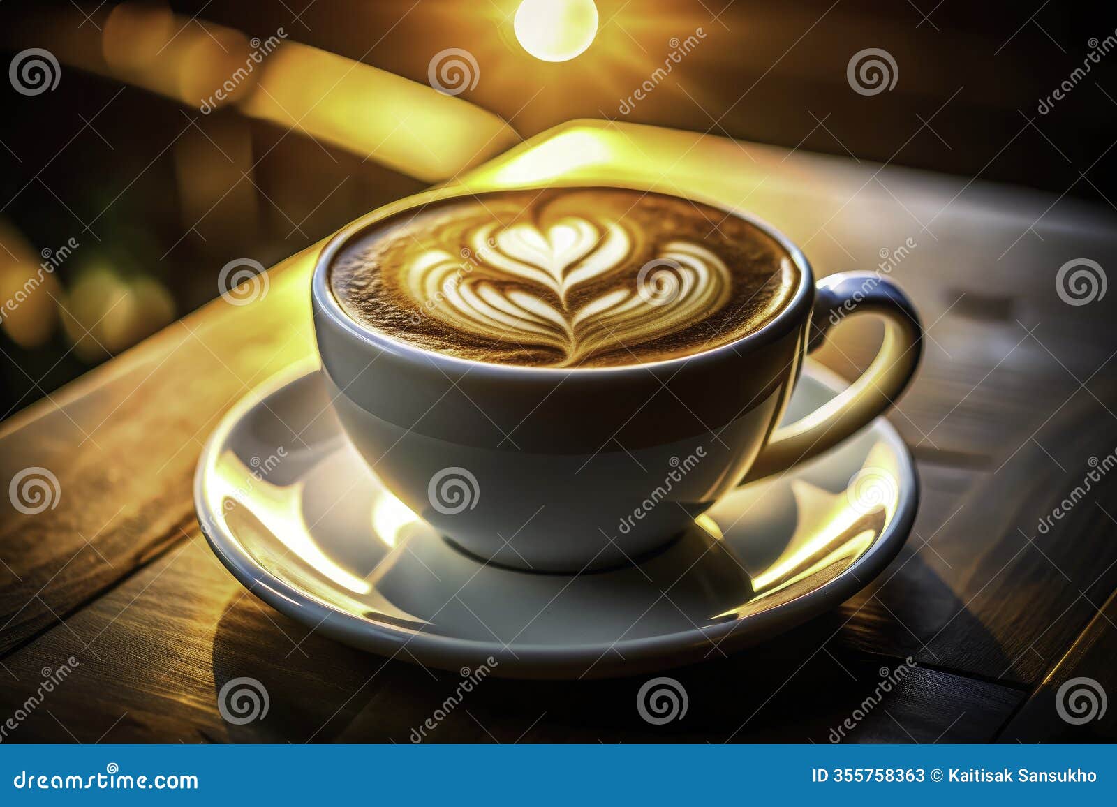 captivating coffee foam silhouettes a striking visual feast of latte art photography