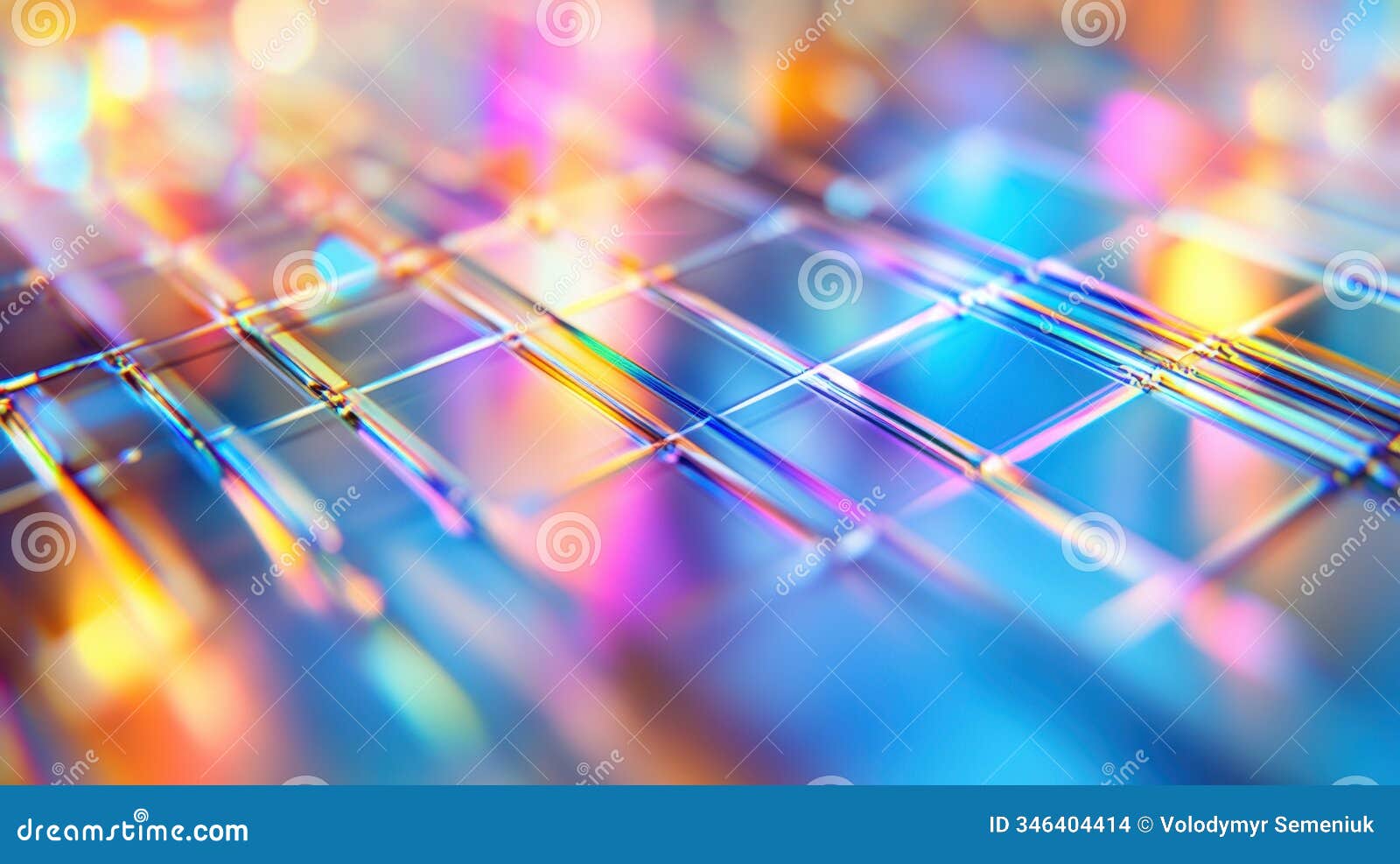 intricate reflections and vibrant colors reveal the beauty of a digital camera sensor plate