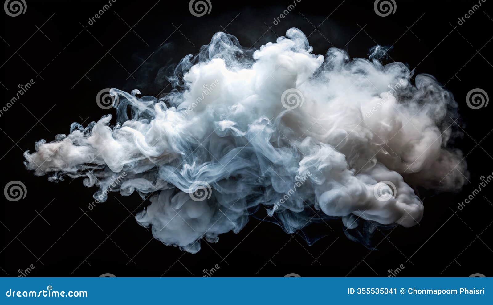  white vapor spray against a striking black background a highimpact stock photo for  projects and visual