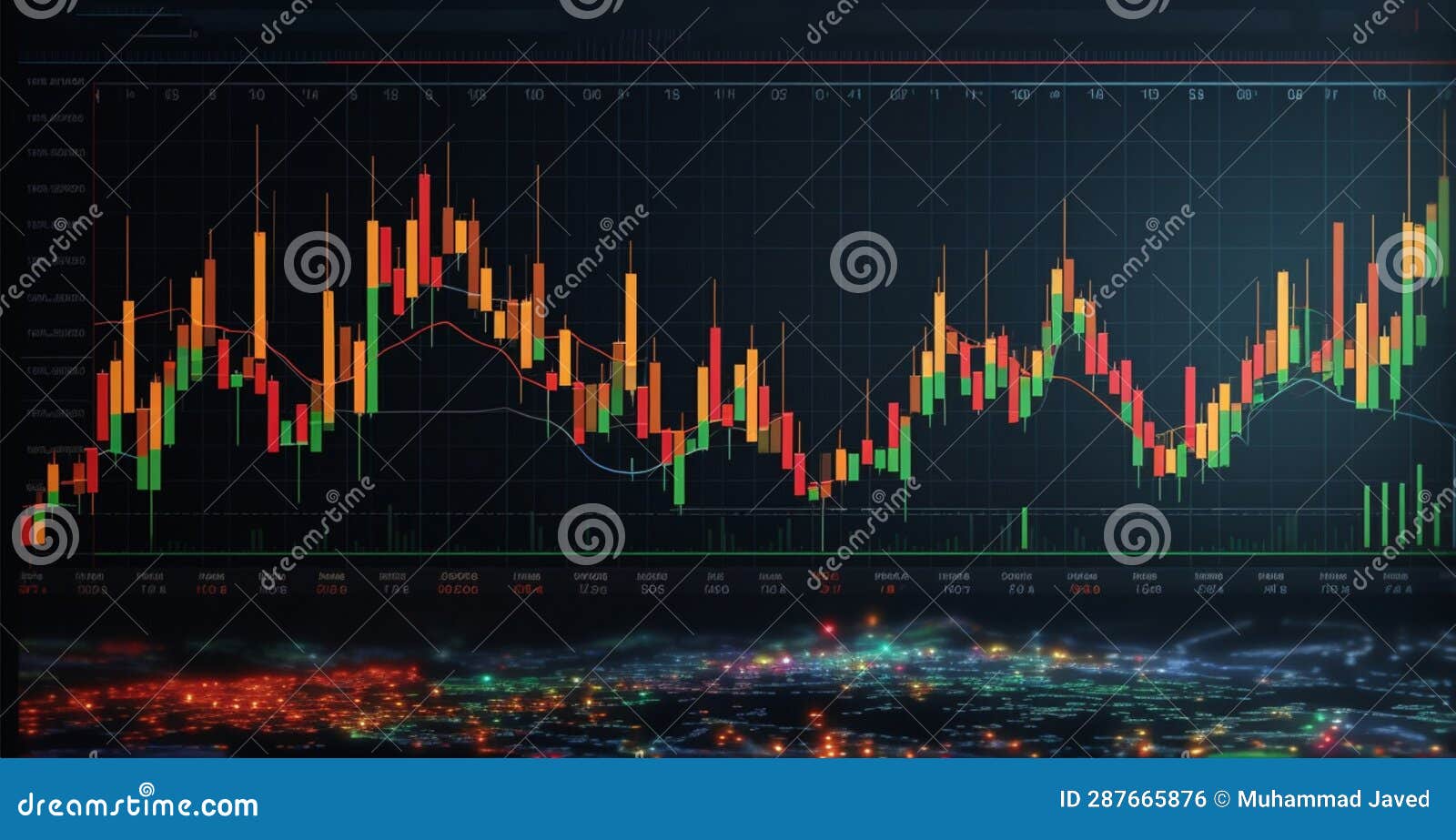 Captivating Visual Exploring Stock Market Trends through Dynamic 