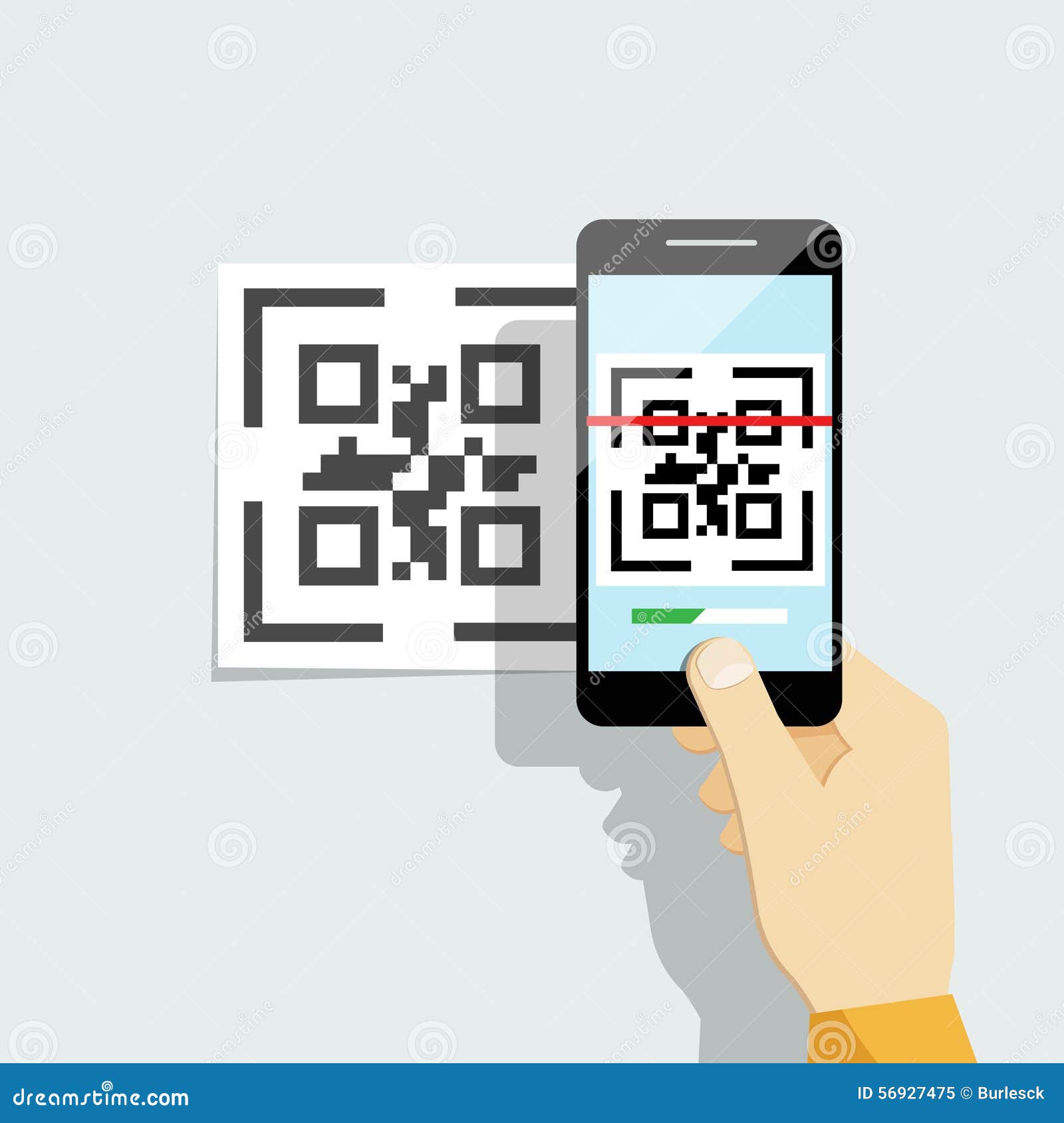capture qr code on mobile phone