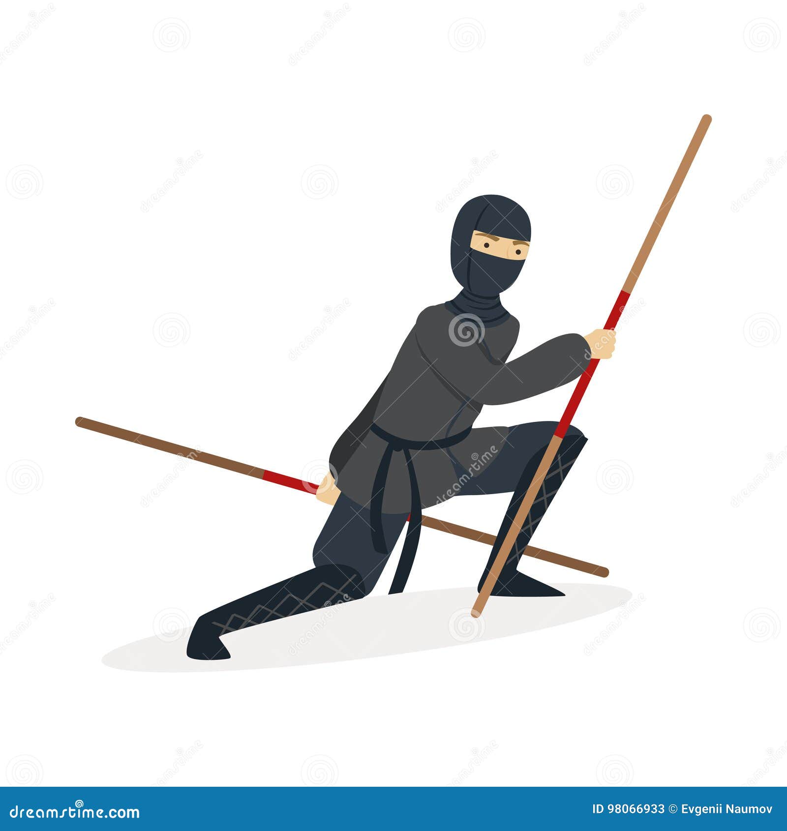 Vetores de Assassino Ninja Japonês Em Traje Completo Preto Realizando  Posturas De Artes Marciais De Ninjitsu Com Armas Diferentes Série De  Ilustrações e mais imagens de Alemanha - iStock