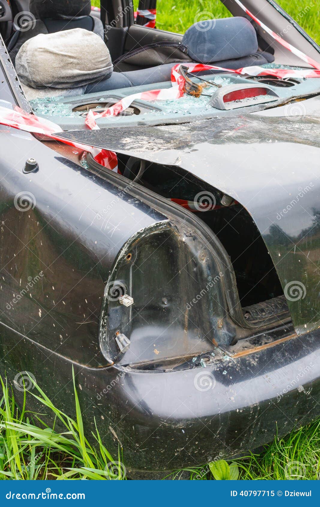 Car an accident stock image. Image of deformation, driving 40797715