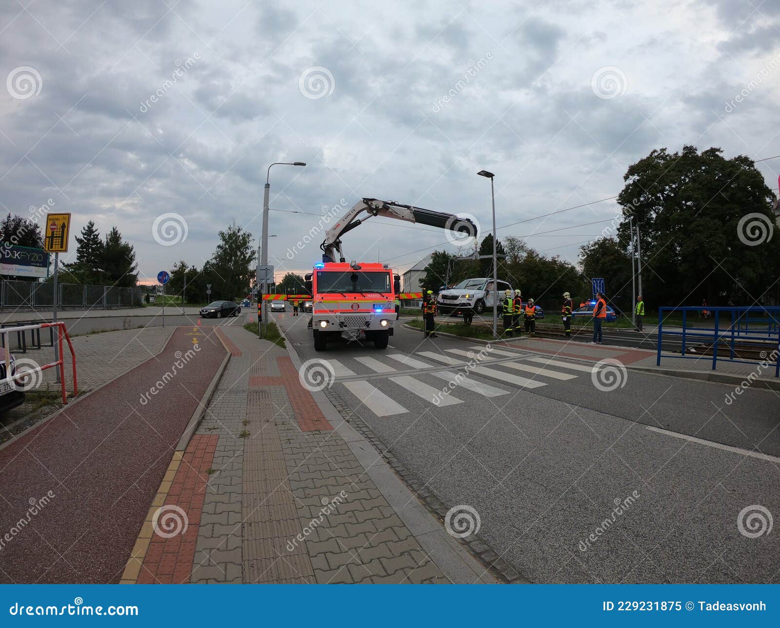 Car Accident September 7 2021 5 Editorial Image Image of fireman