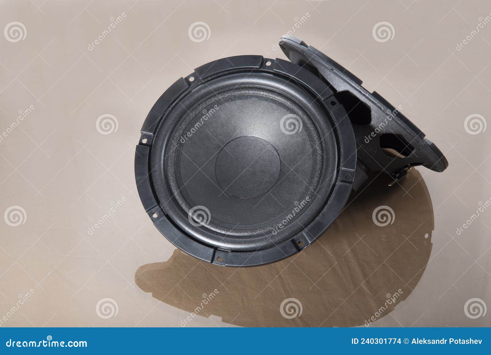 Car Acoustics on Glass.Car Audio Stock Photo Image of electronic