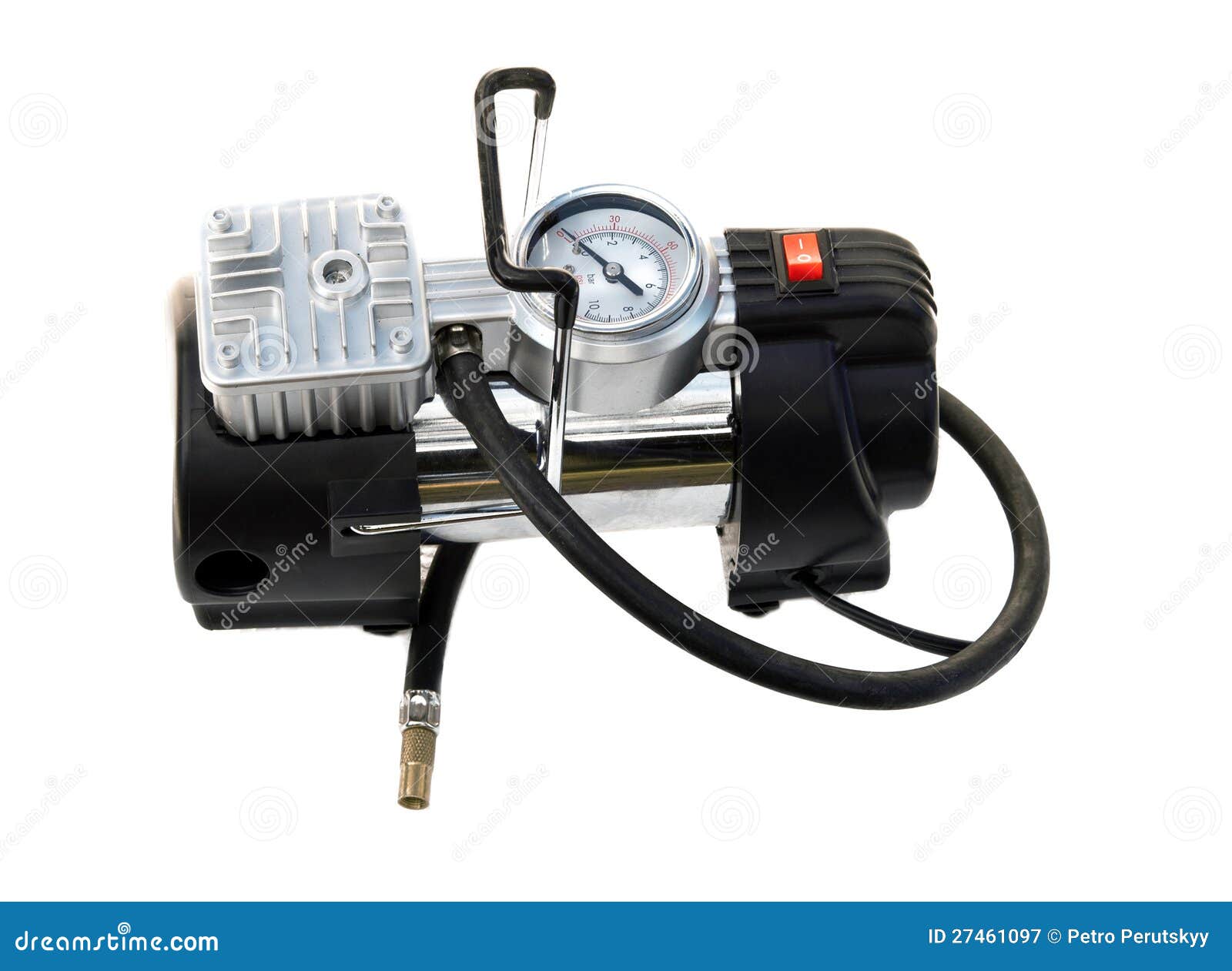 Car air compressor stock image. Image of compressor, metal 27461097