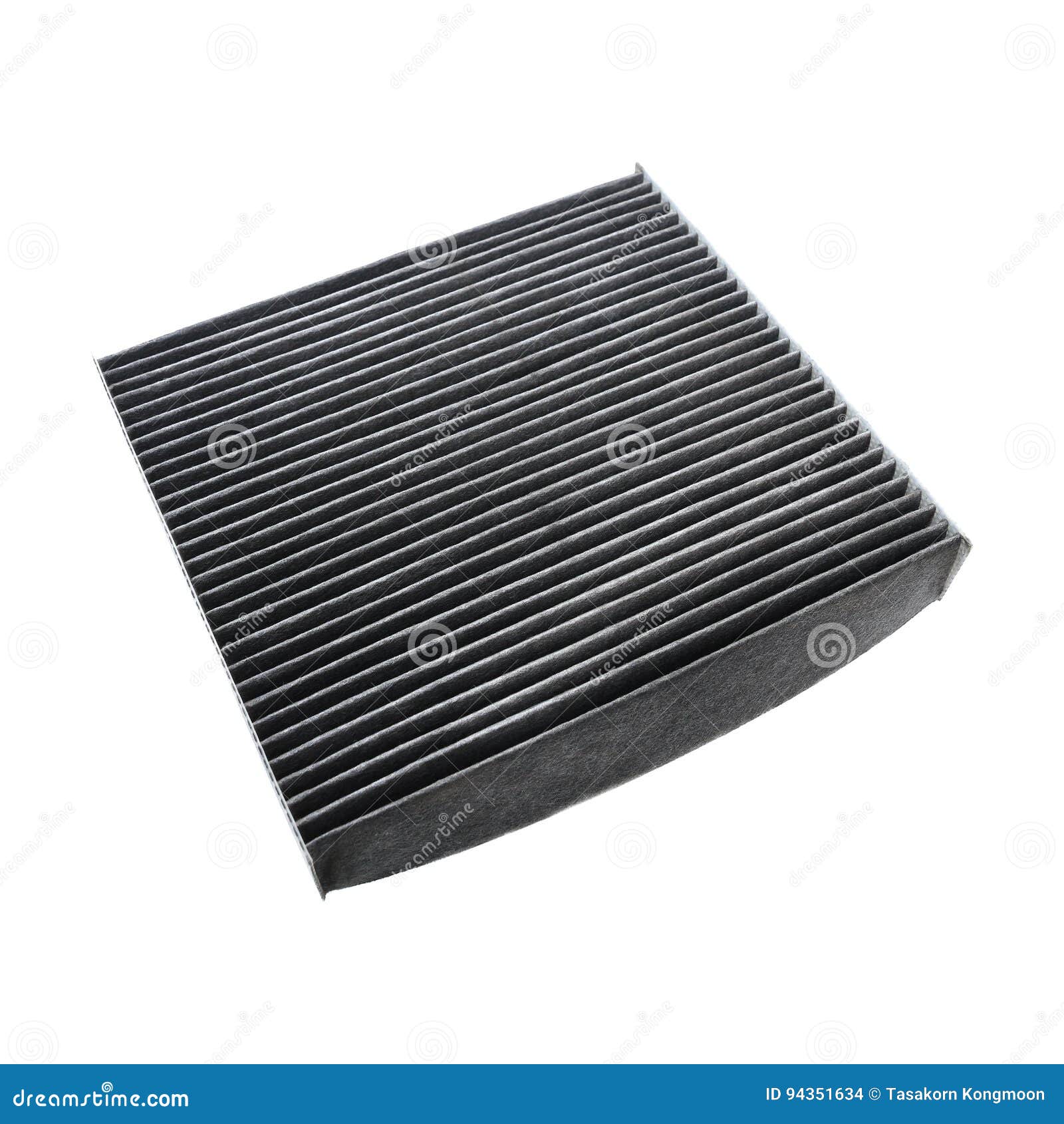 Car Air Conditioning Filter Isolated on White Stock Photo Image of pollution, cooling 94351634