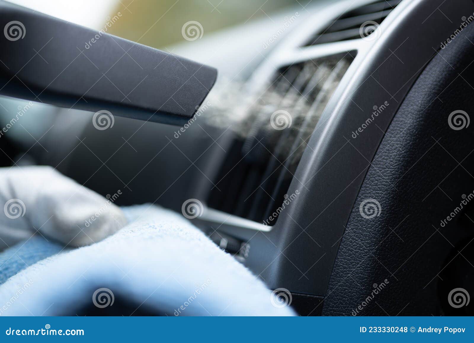 Car Air Conditioning Service Stock Photo Image of interior, system