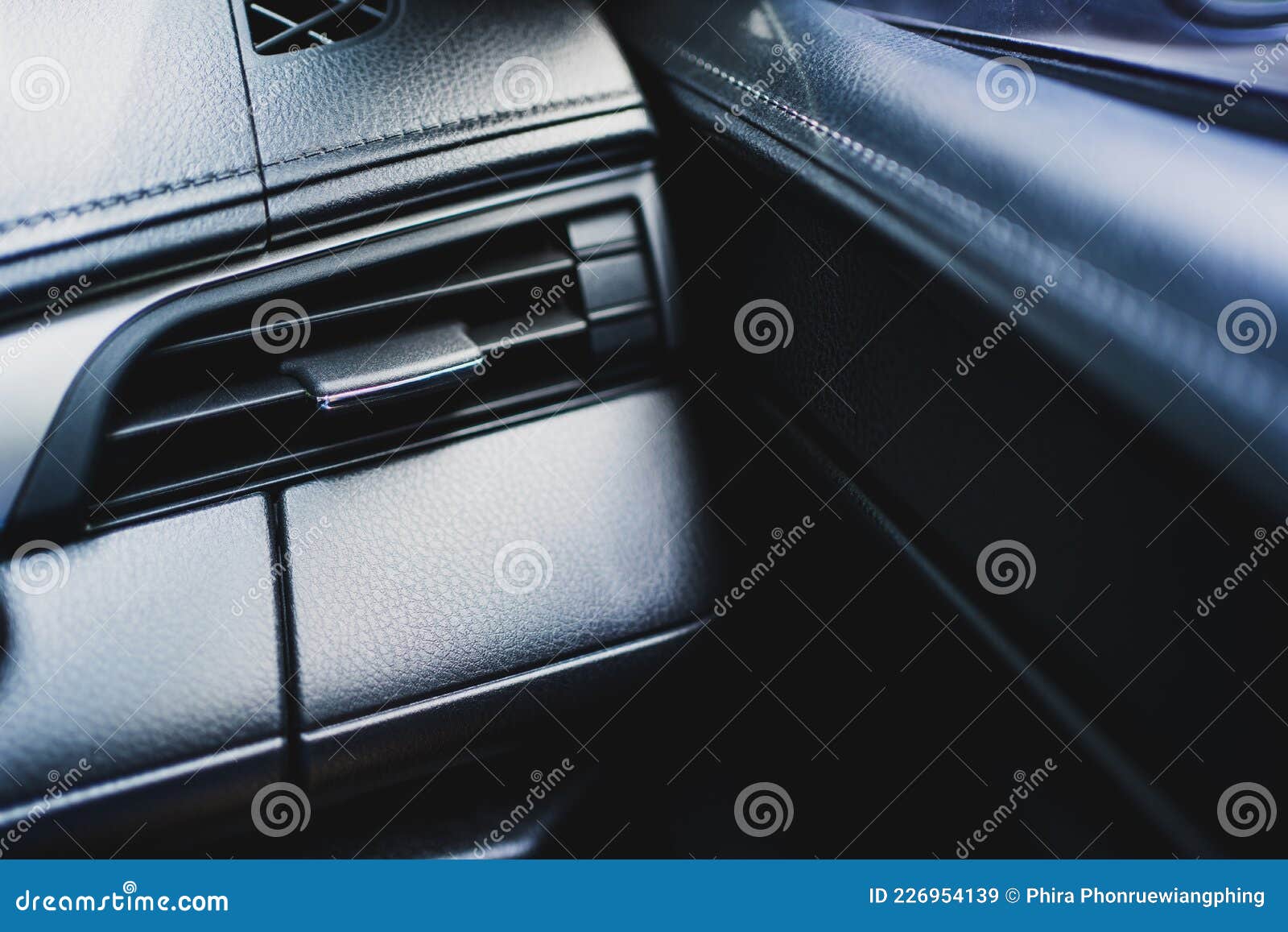 Car Air Conditioning System. Auto Interior Car Stock Image Image of