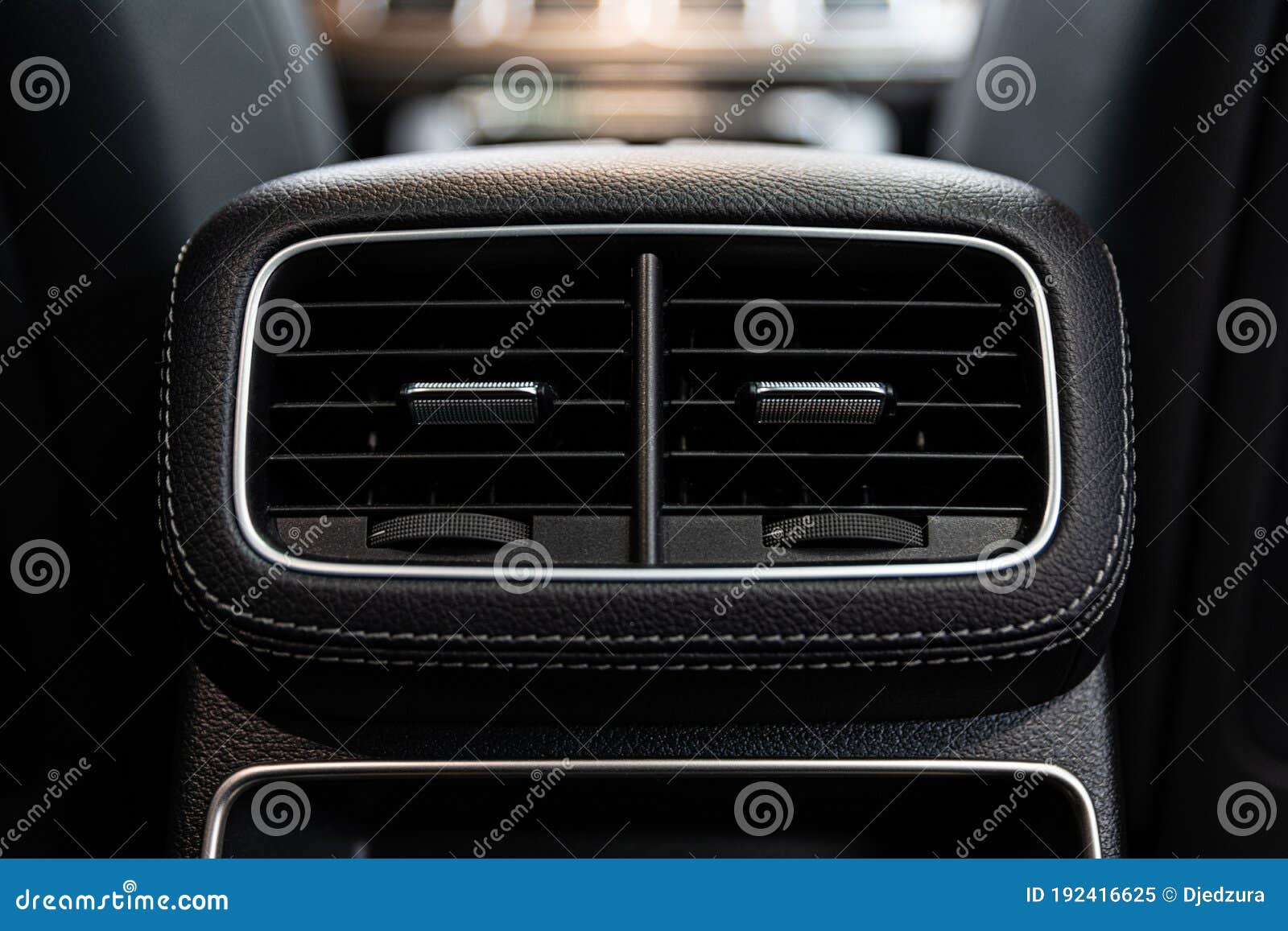 Car Air Vents and Air Conditioning. Modern Car Stock Image Image of