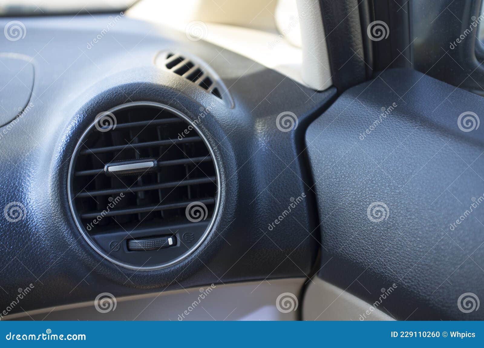Car air vents grille stock photo. Image of interior 229110260