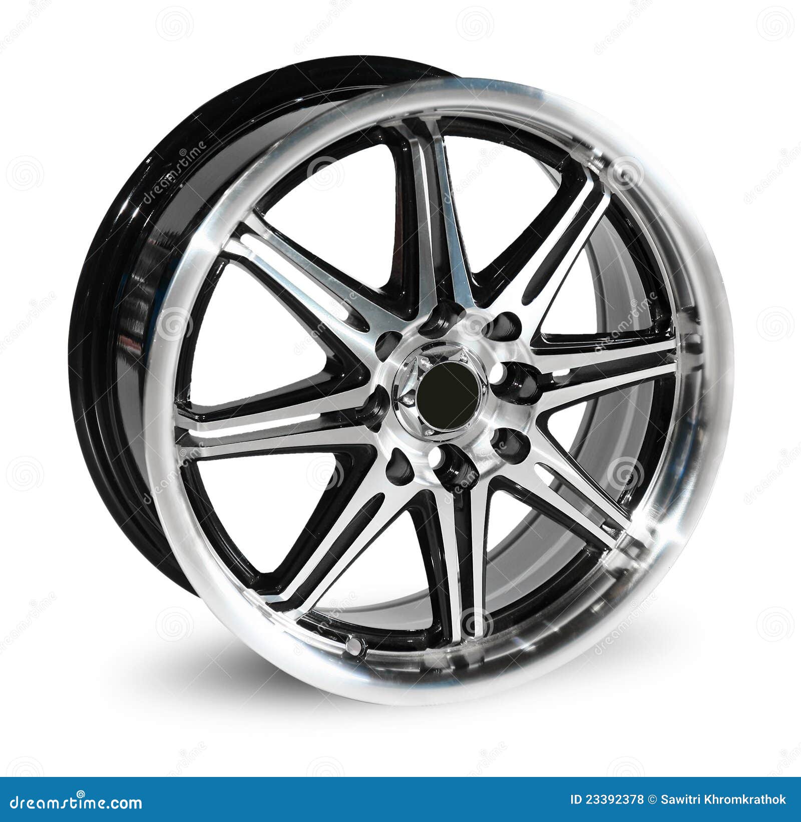 Car alloy wheel stock photo. Image of concept, modern 23392378
