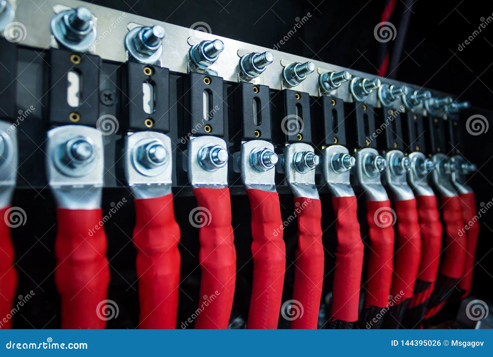 Car Audio Connections Panel Stock Photo Image of electricity