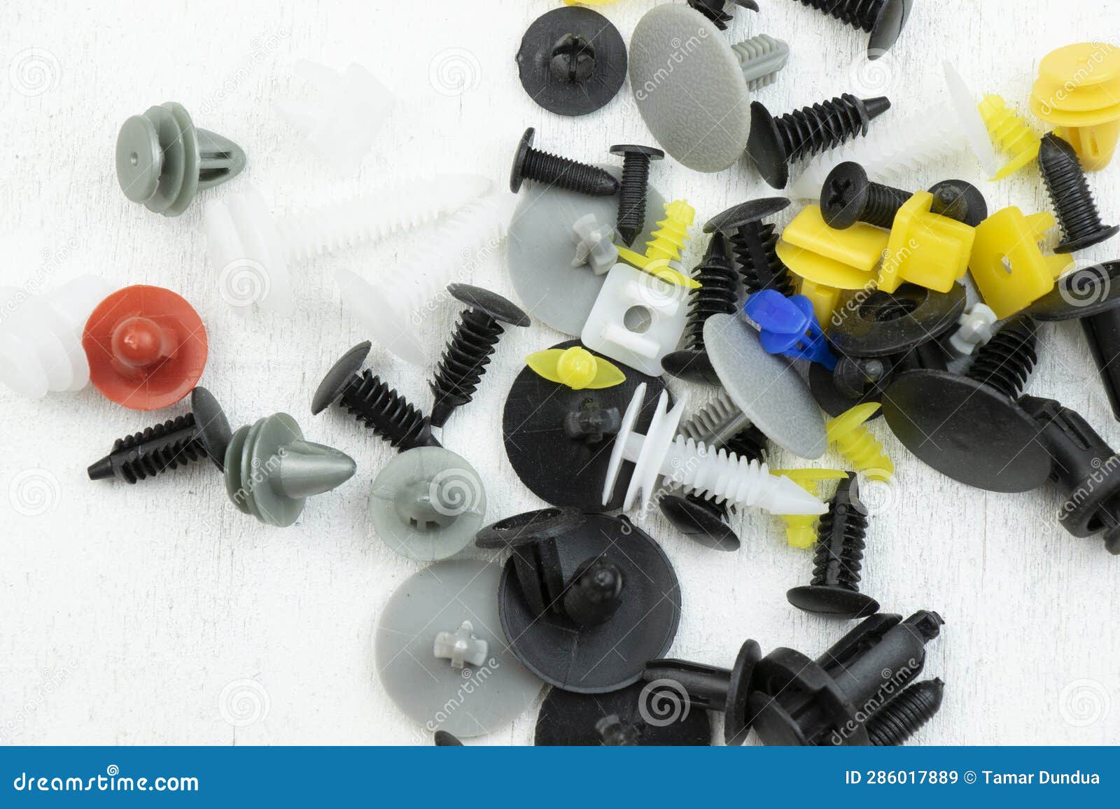 Car plastic clips kit stock image. Image of people, change 286017889