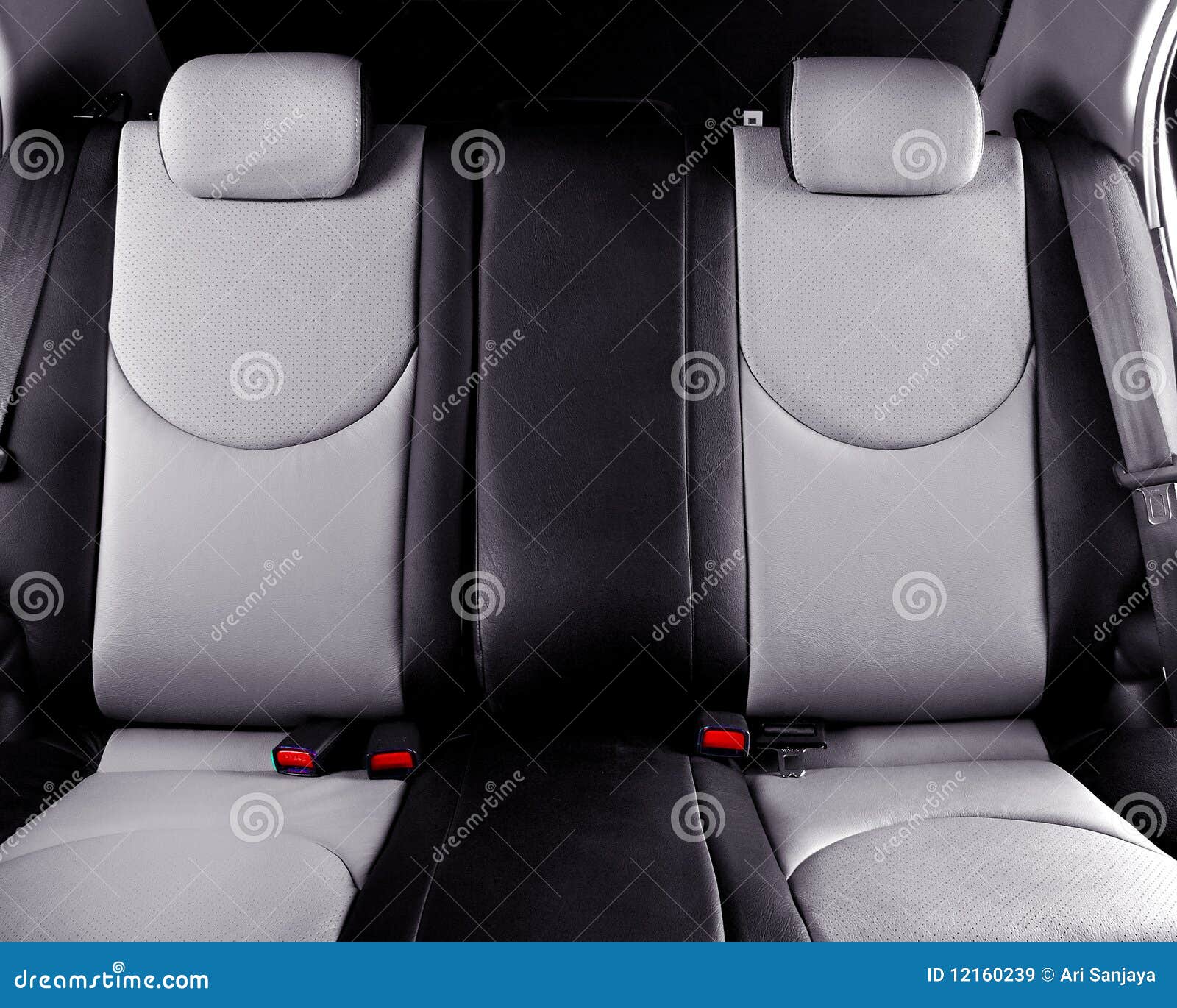 Car Back Seats Interior Stock Image Image Of Cabin Controls 12160239
