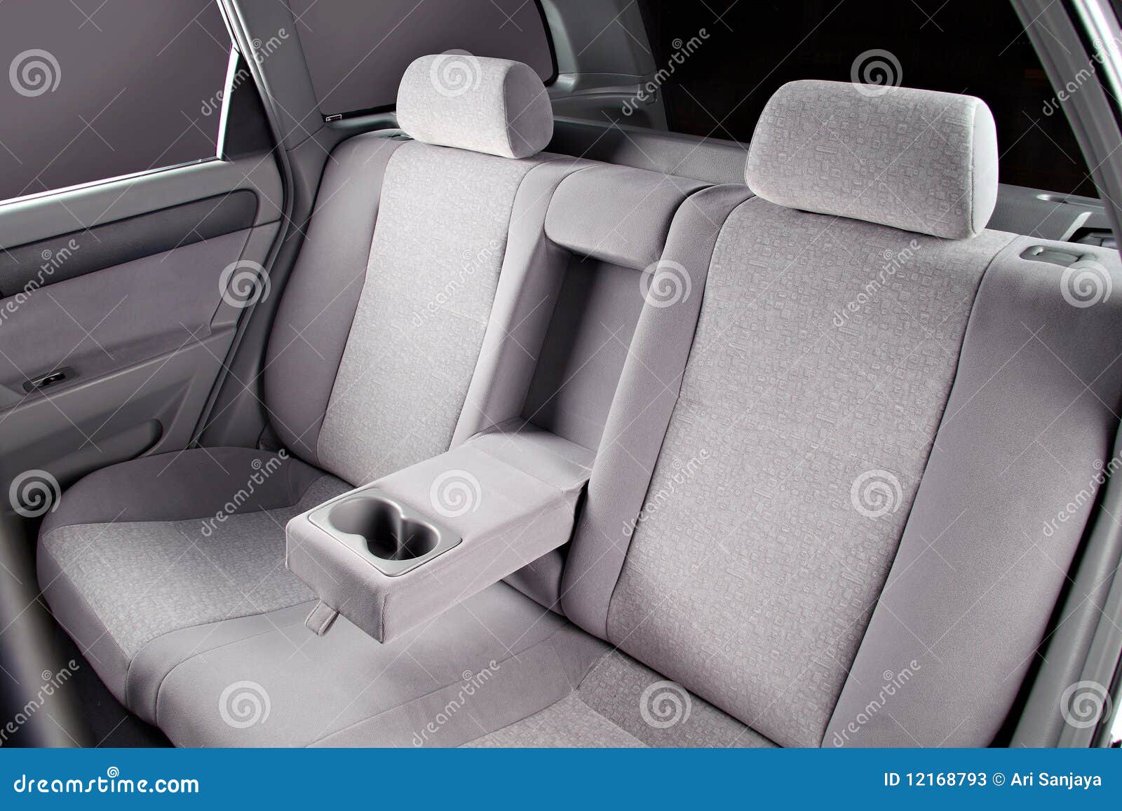 Car back seats interior stock image. Image of center 12168793