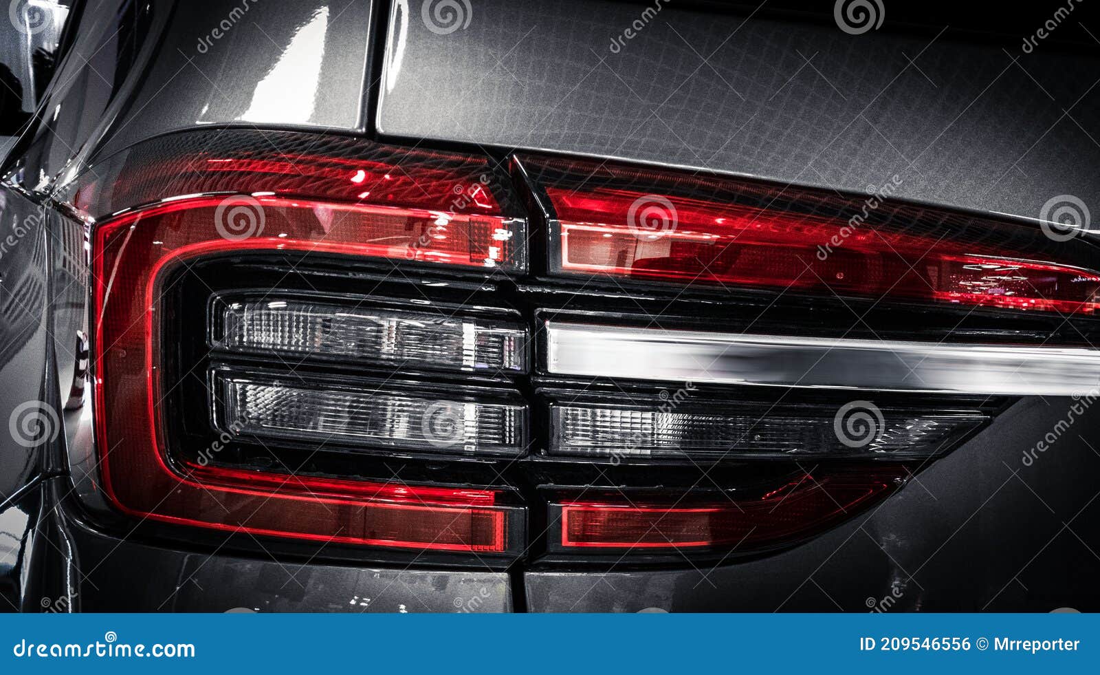 Car Backlight Stop Lamp, Closeup Stock Photo Image of autoparts