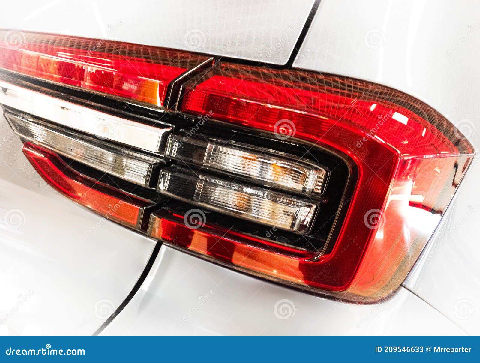 Car backlight stop lamp stock image. Image of device 209546633