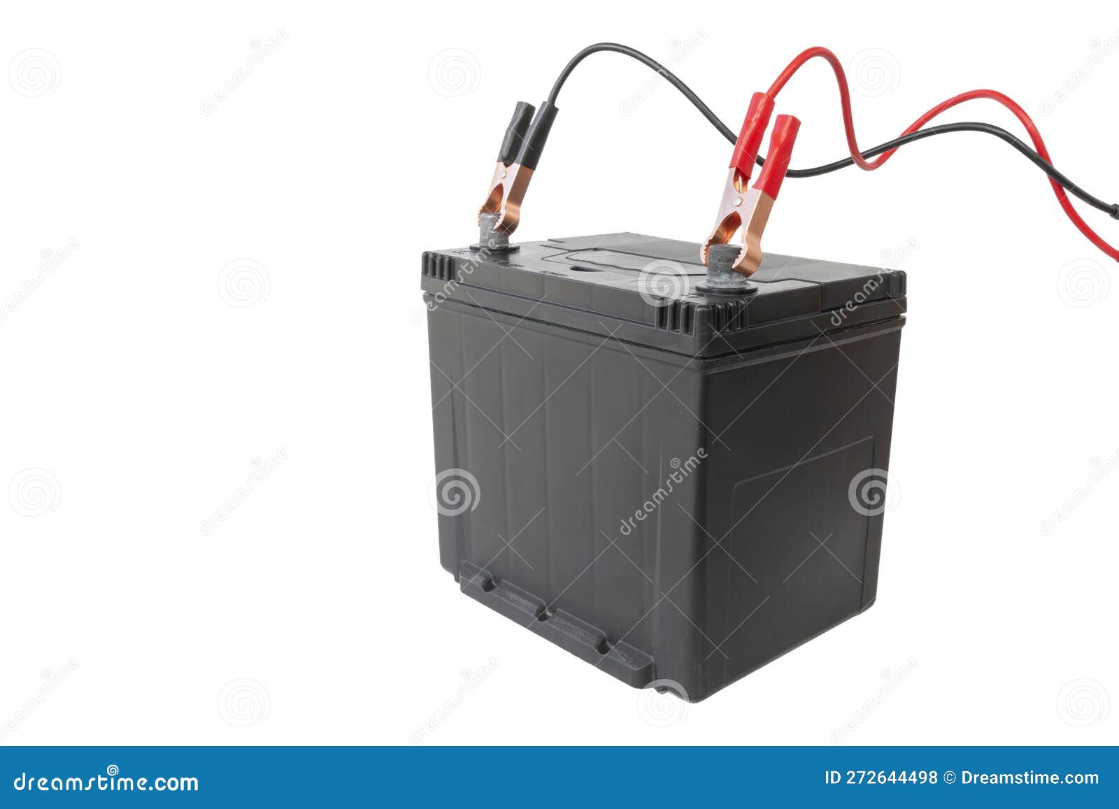 Car battery charging, stock photo. Image of wire, lead 272644498