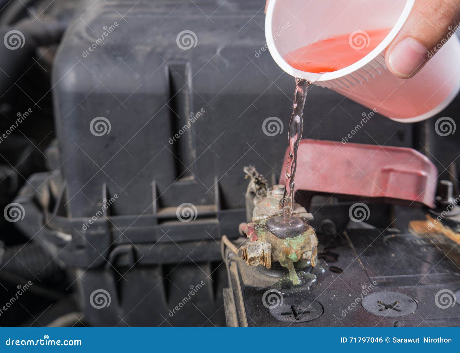 Car Battery Corrosion On Terminal,Dirty Battery Terminals ...