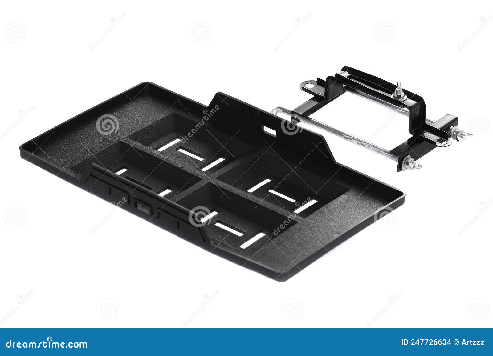 Car battery holder stock photo. Image of cutout, brand 247726634