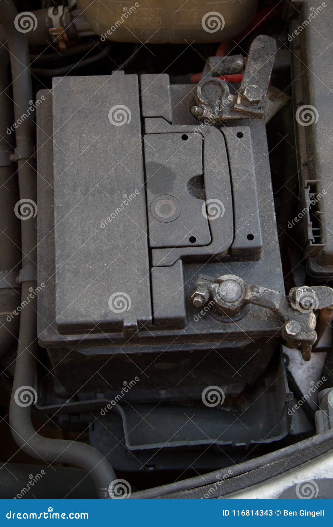 A car battery stock image. Image of equipment, batteries 116814343