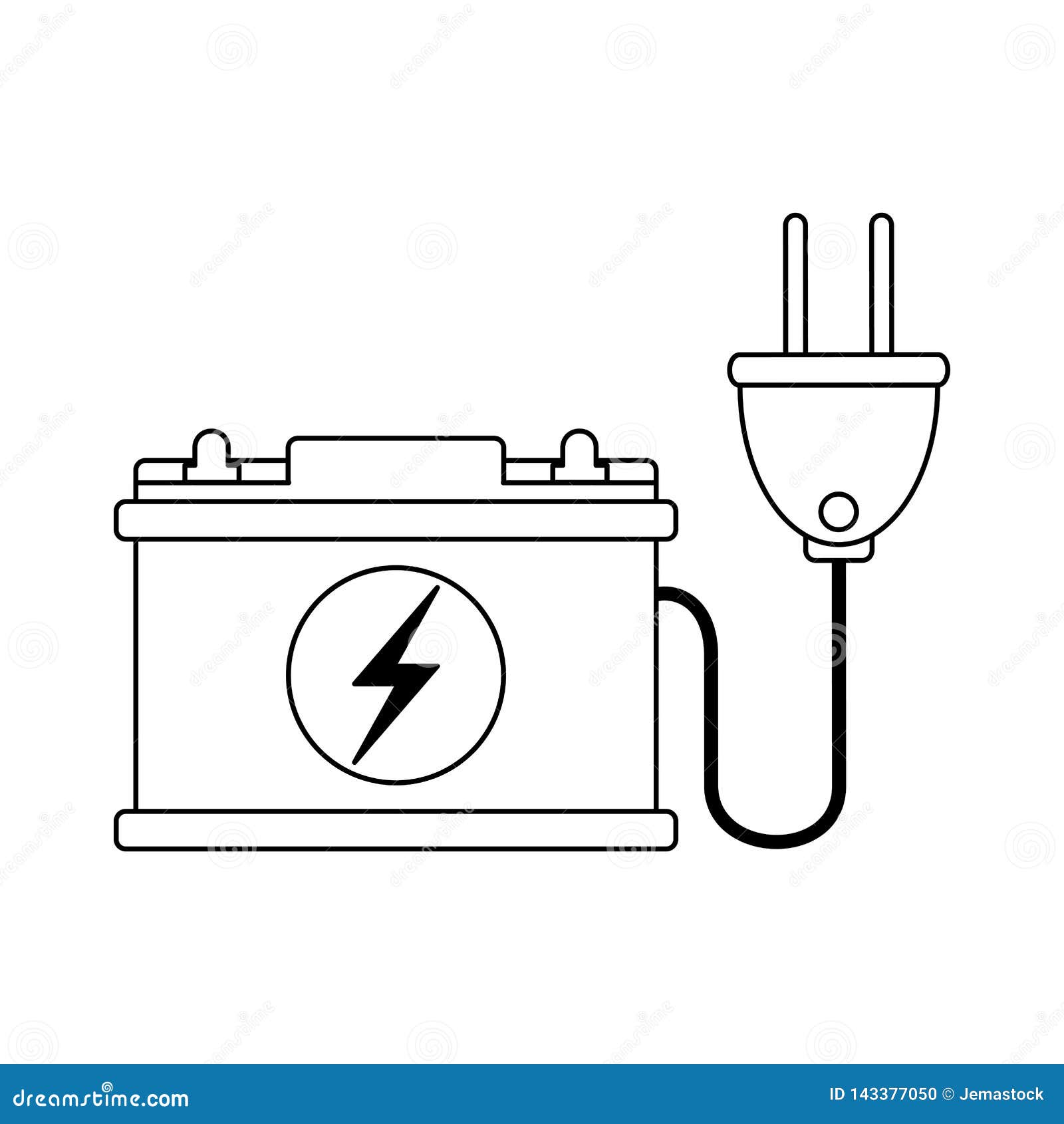 car battery symbol